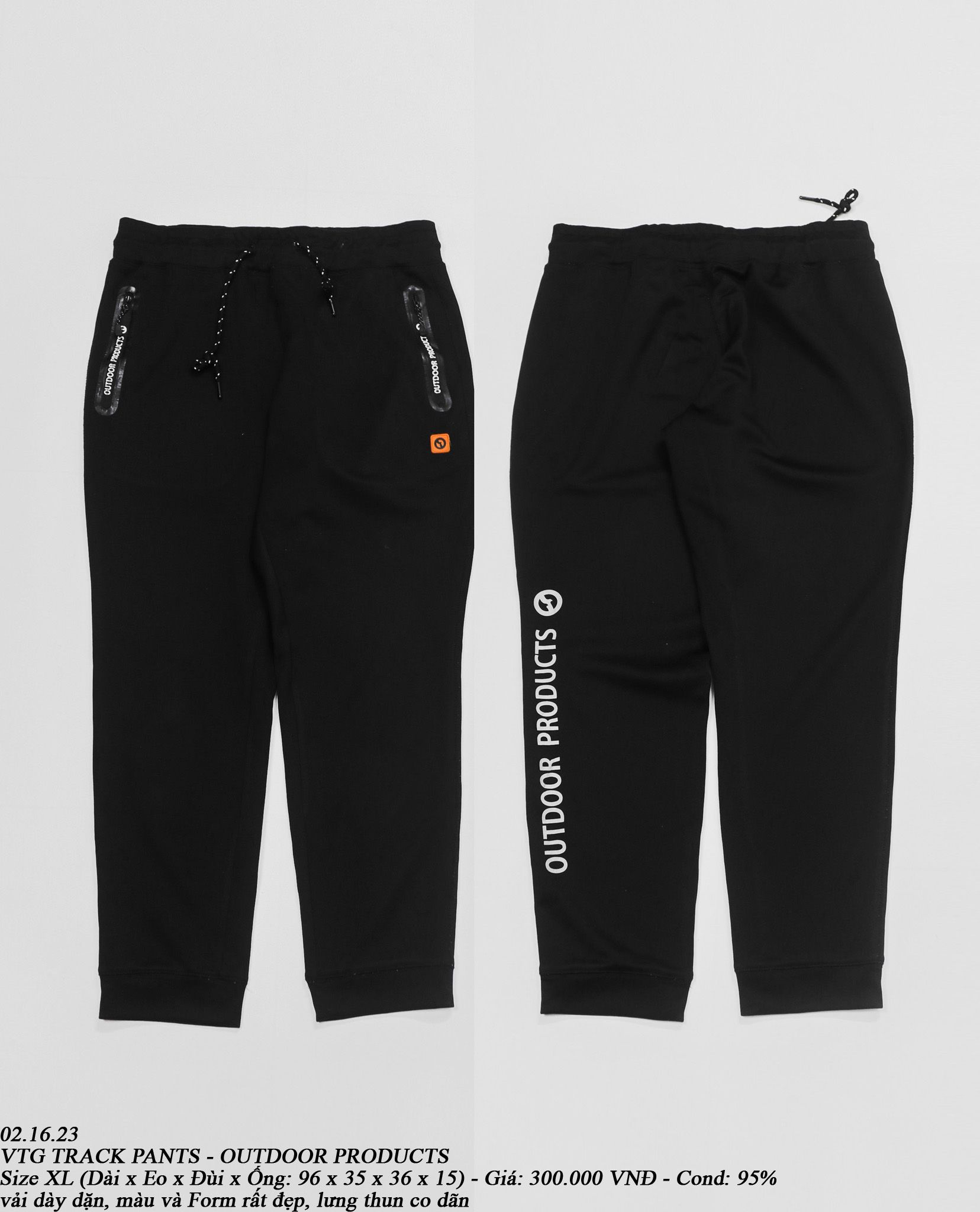 02.16.23 - VTG TRACK PANTS - OUTDOOR PRODUCTS