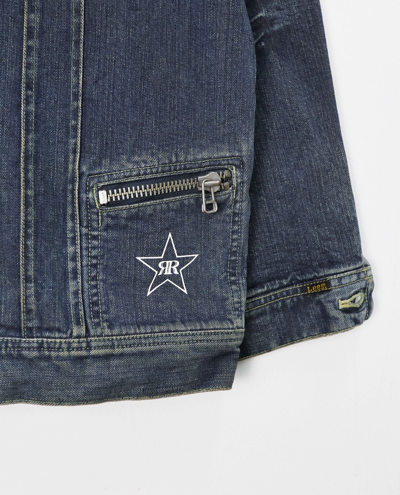 11.14.22 - VTG RIDER DENIM JACKET - LEE RIDERS X MONTAGE DENIM CROWD