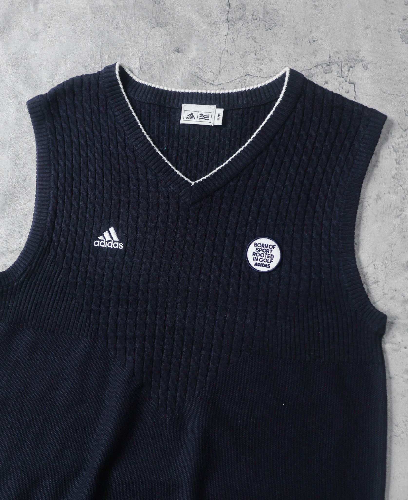 11.09.23 - VTG KNIT VEST - ADIDAS
