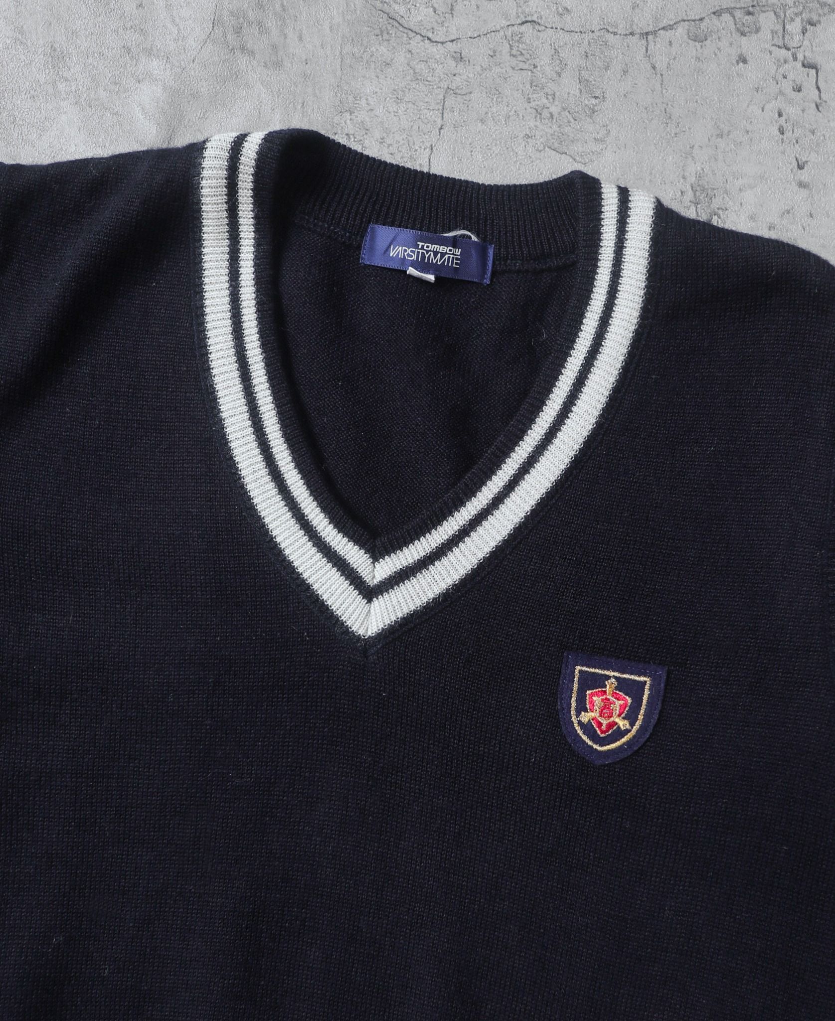 11.09.23 - VTG KNIT VEST - VARSITYMATE