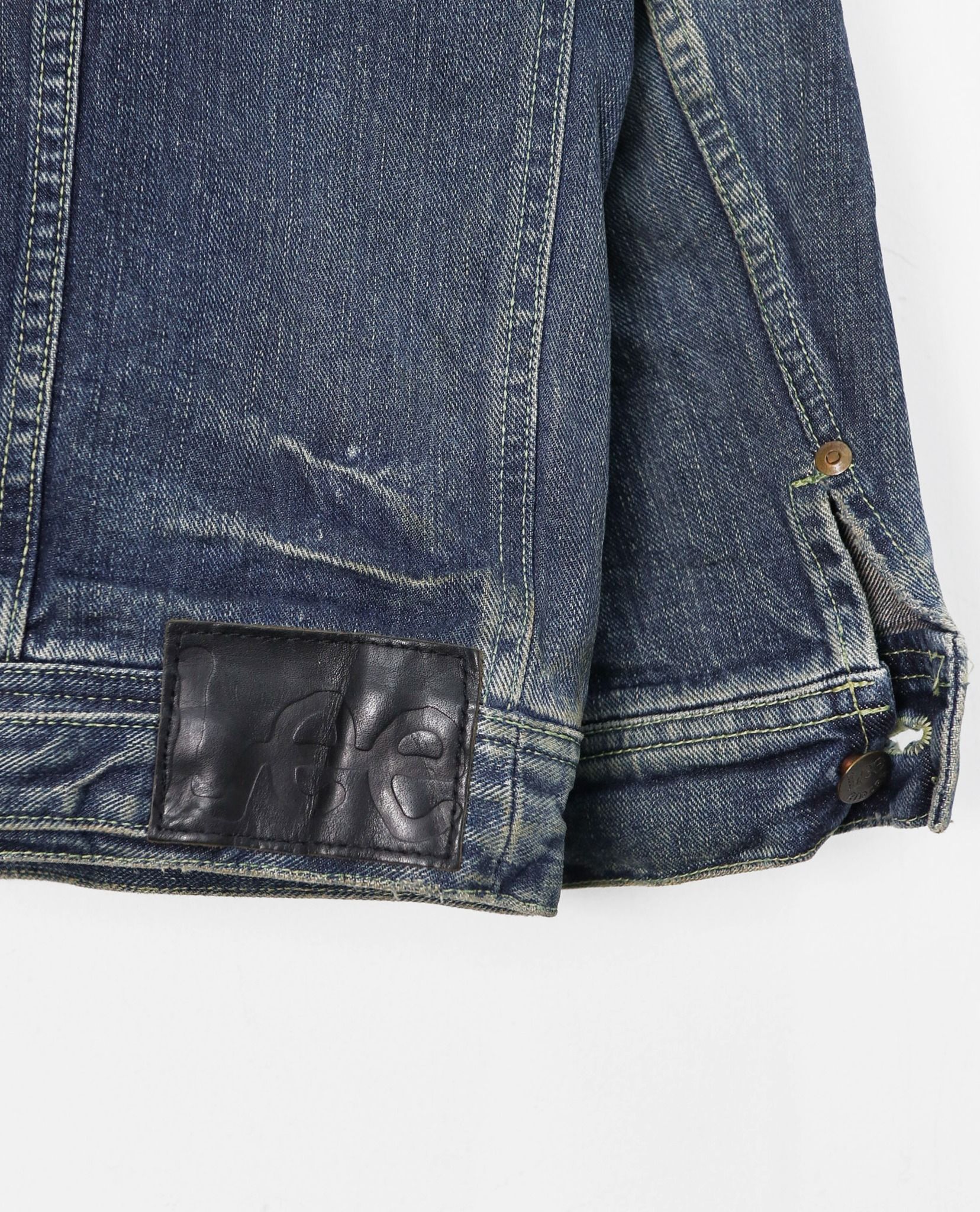 11.14.22 - VTG RIDER DENIM JACKET - LEE RIDERS X MONTAGE DENIM CROWD