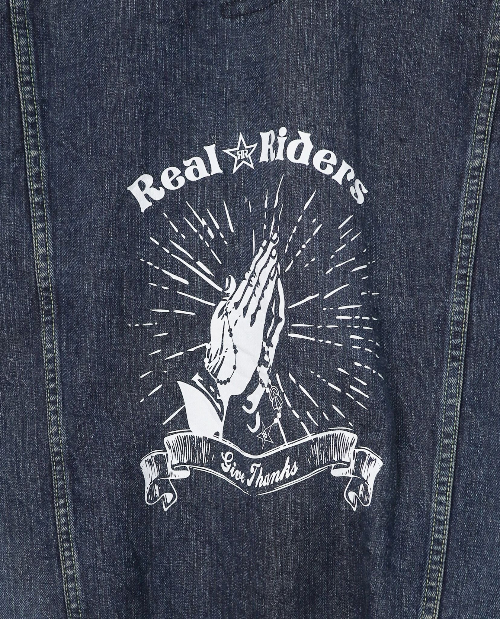 11.14.22 - VTG RIDER DENIM JACKET - LEE RIDERS X MONTAGE DENIM CROWD