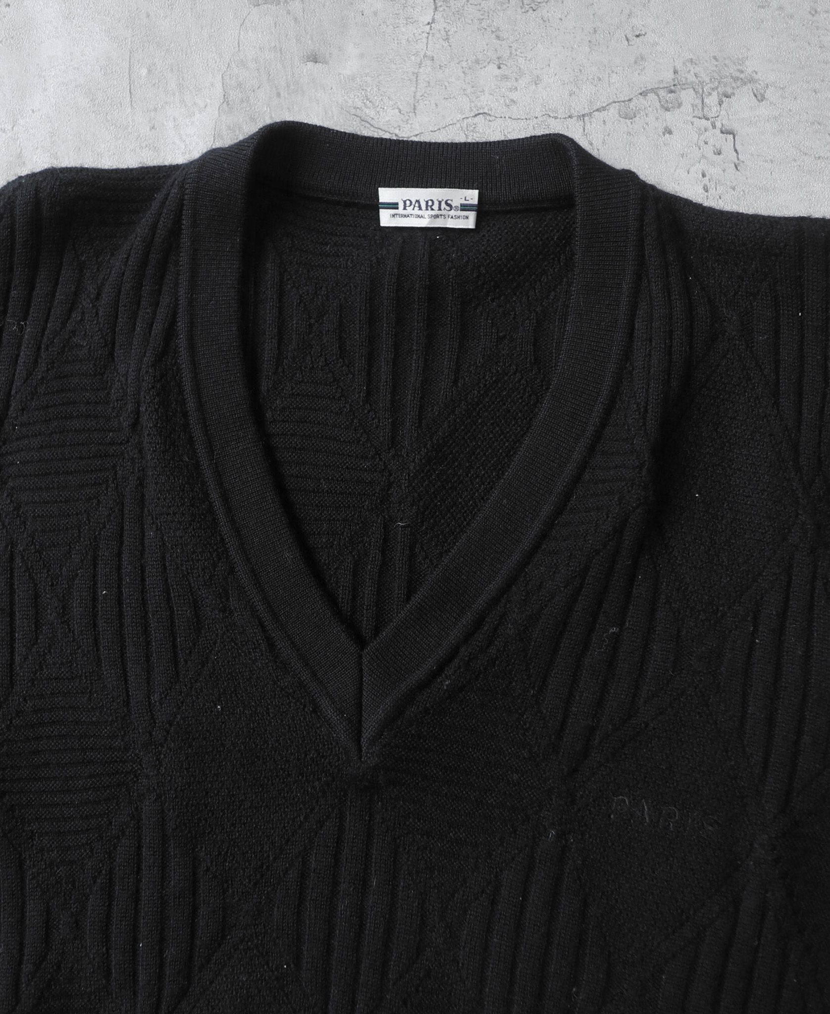 11.09.23 - VTG KNIT VEST - PARIS