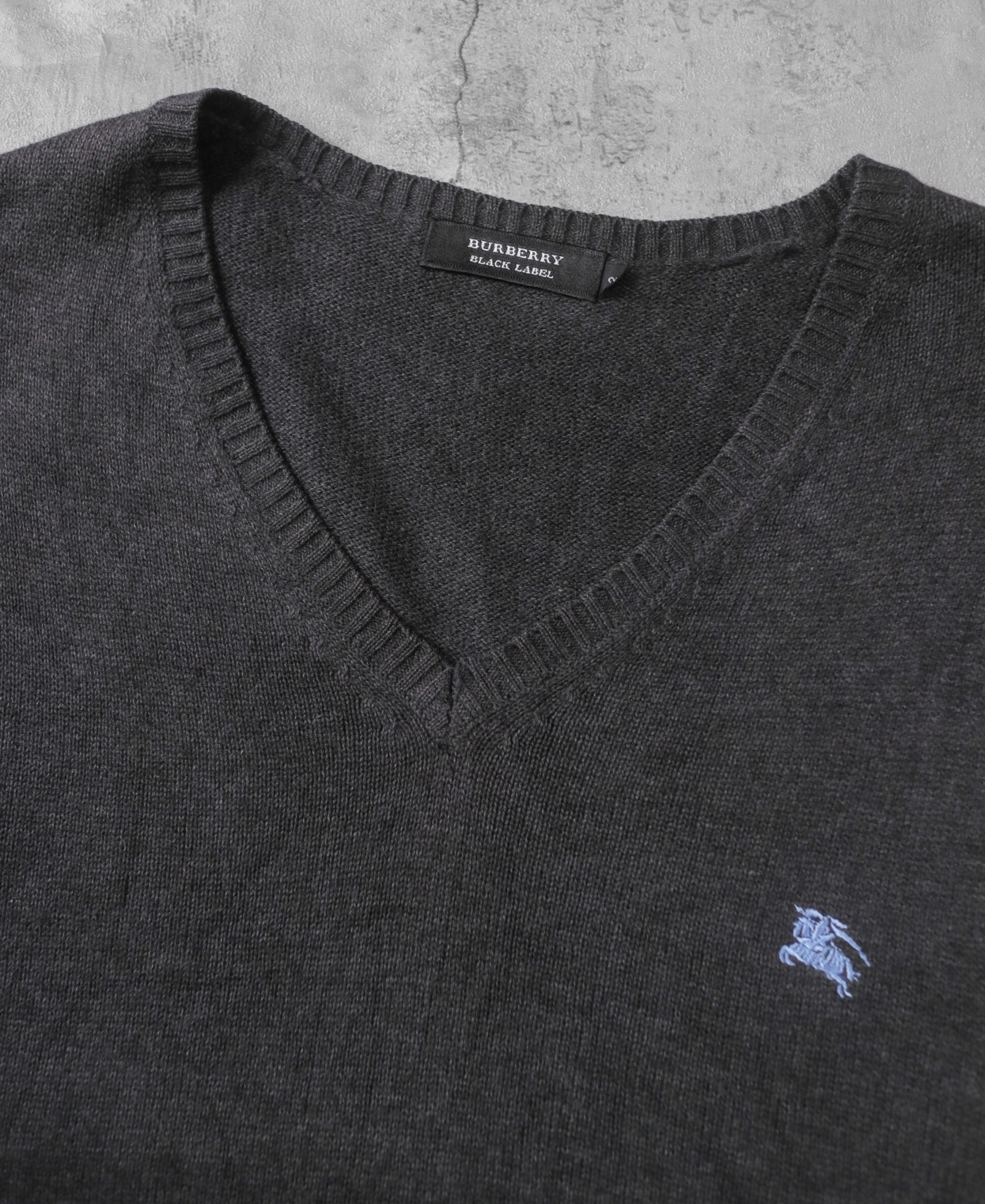 11.09.23 - VTG KNIT VEST - BURBERRY BLACK LABEL