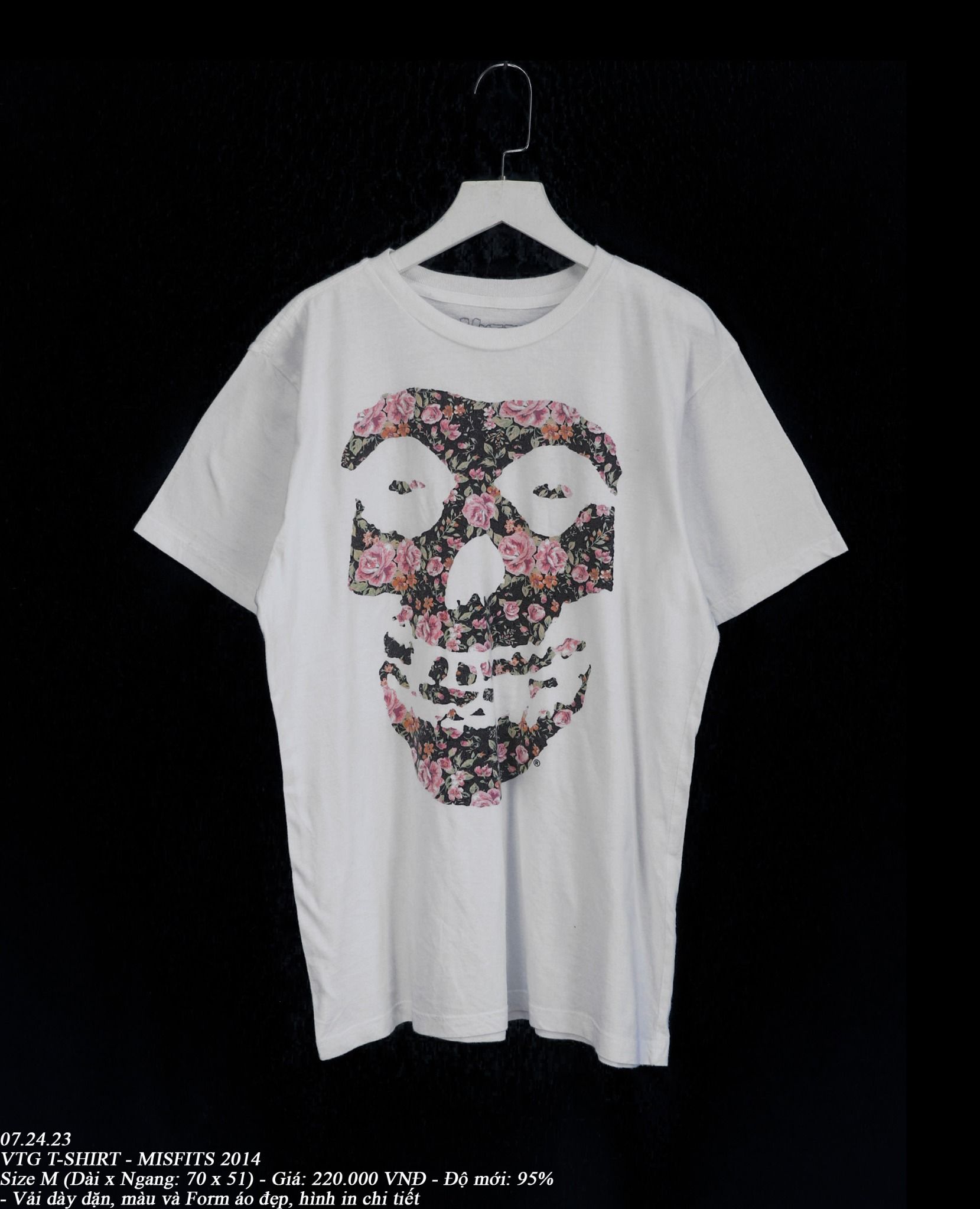 07.24.23 - VTG T-SHIRT - MISFITS 2014