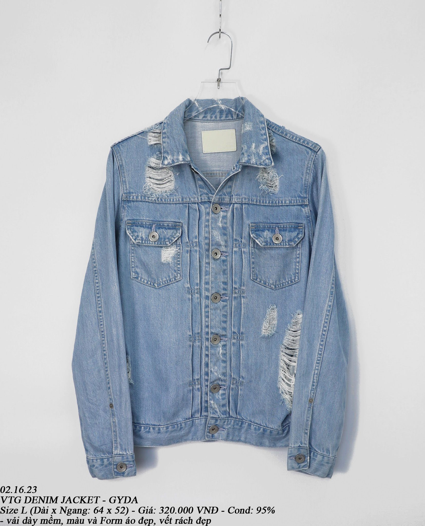 02.16.23 - VTG DENIM JACKET - GYDA