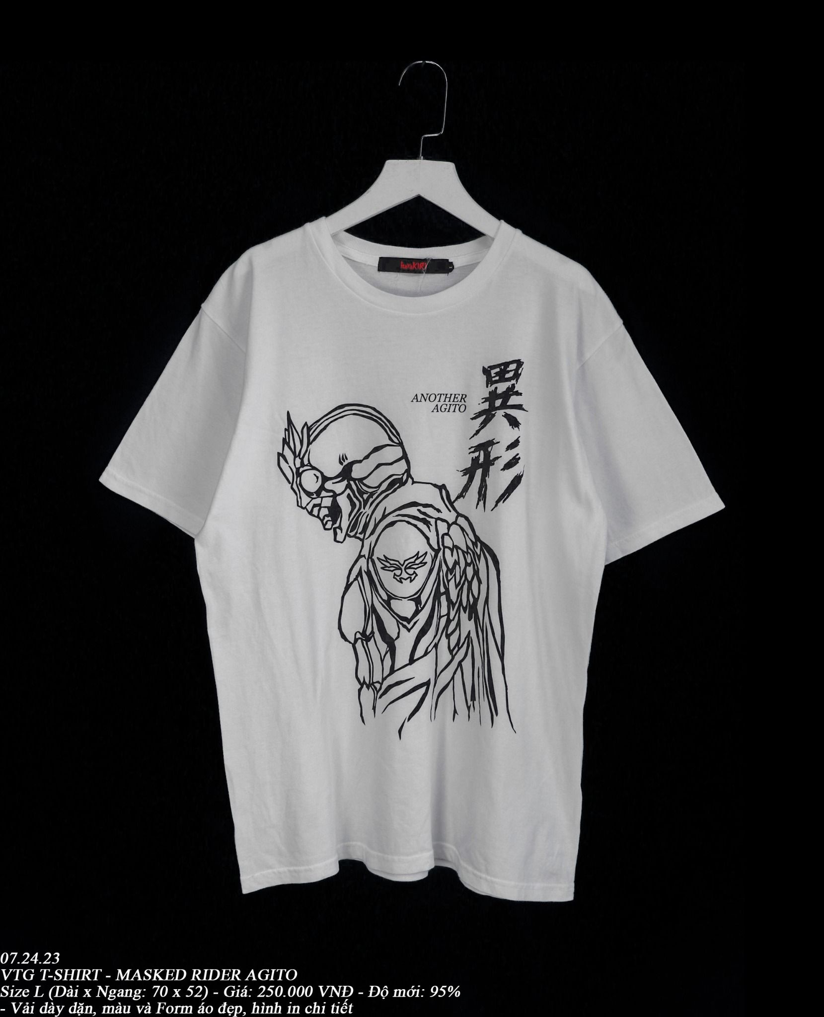 07.24.23 - VTG T-SHIRT - MASKED RIDER AGITO