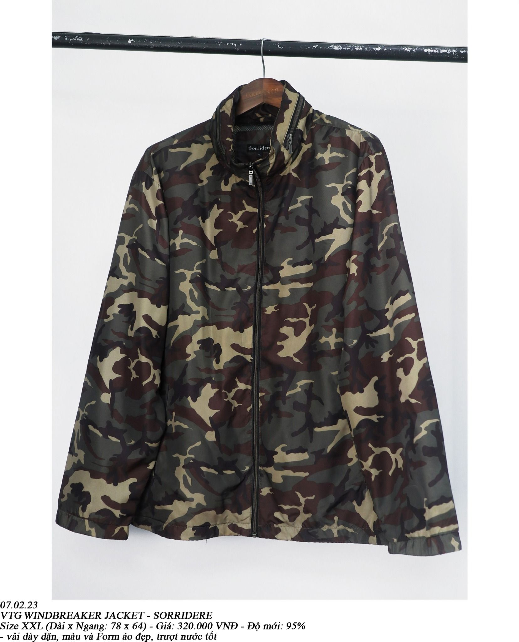 07.02.23 - VTG WINDBREAKER JACKET - SORRIDERE