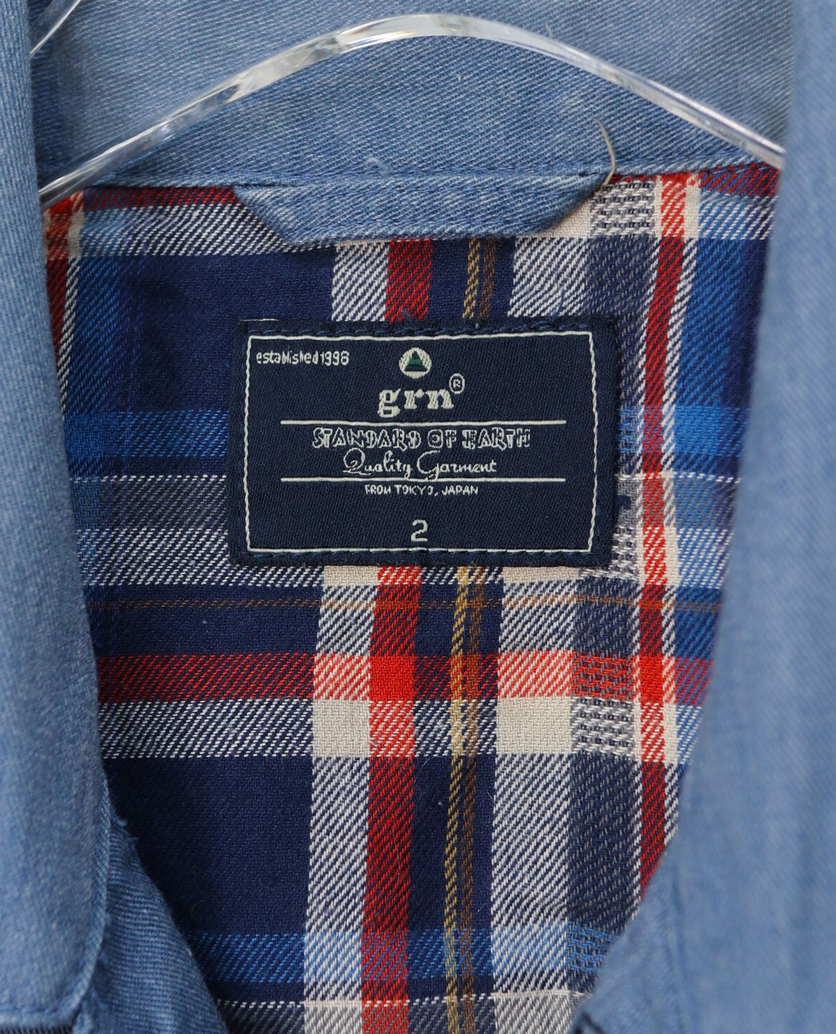 02.26.23 - VTG DENIM JACKET - GRN