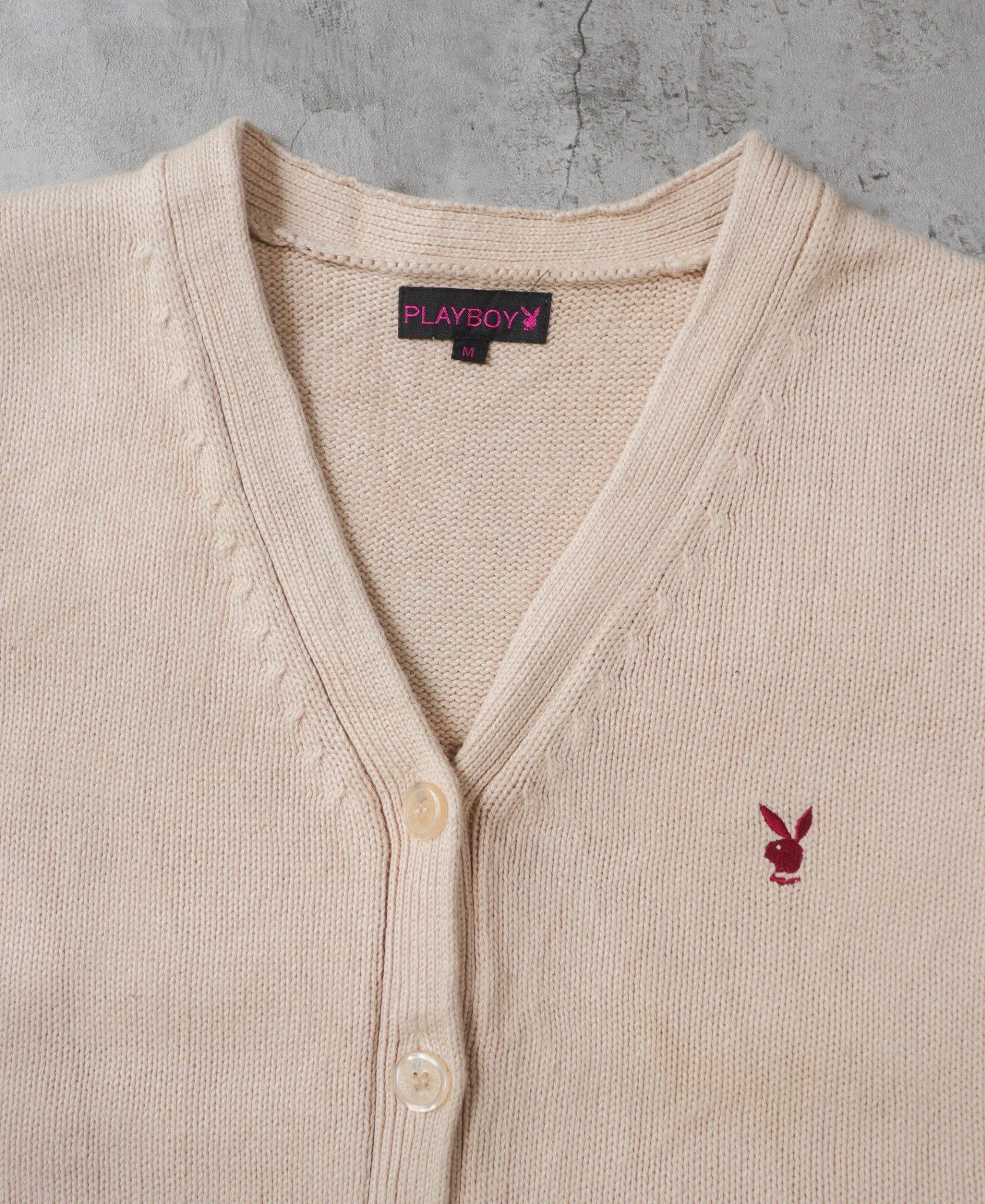 11.09.23 - VTG KNIT VEST - PLAYBOY