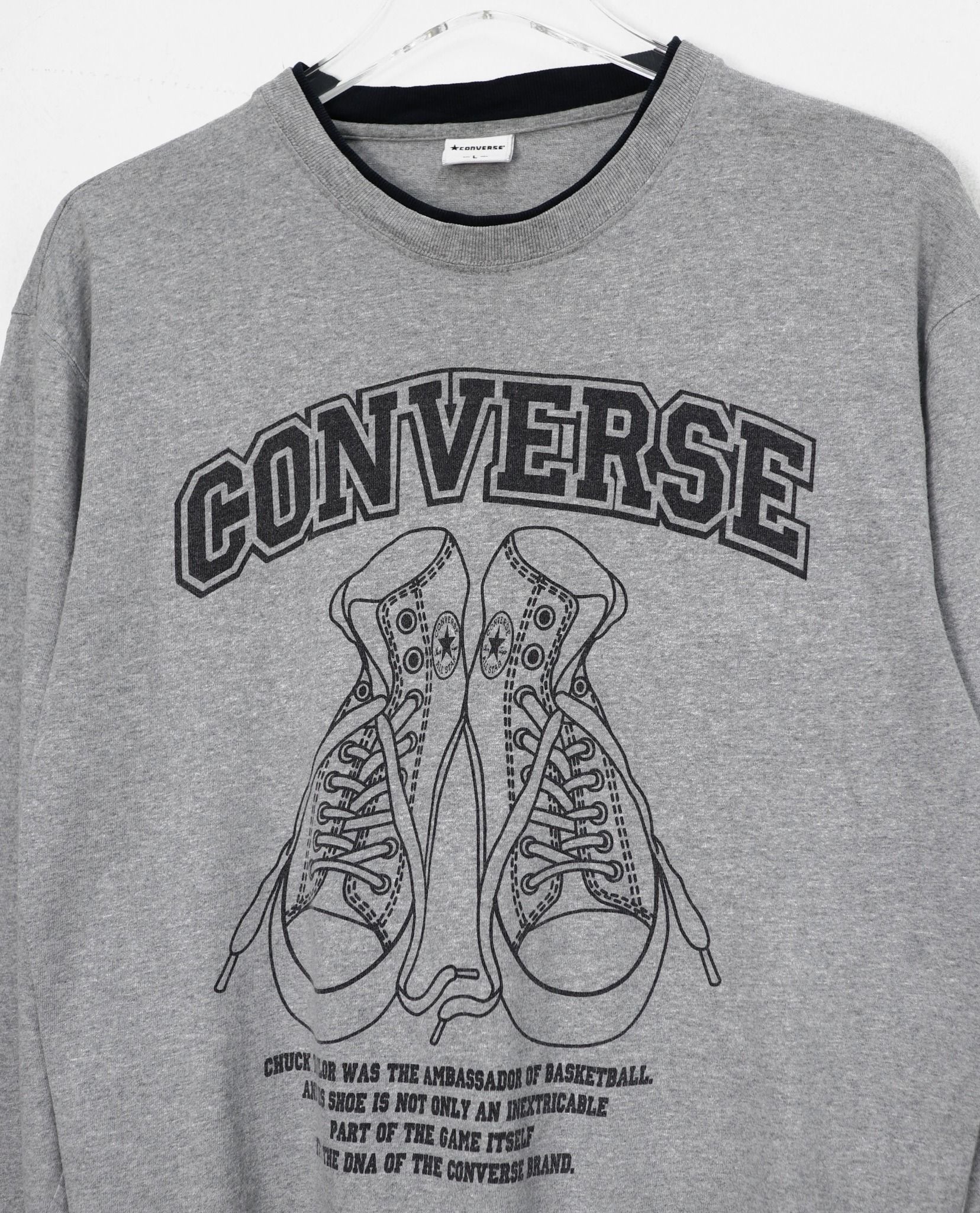 11.01.22 - VTG LONGSLEEVE SHIRT - CONVERSE