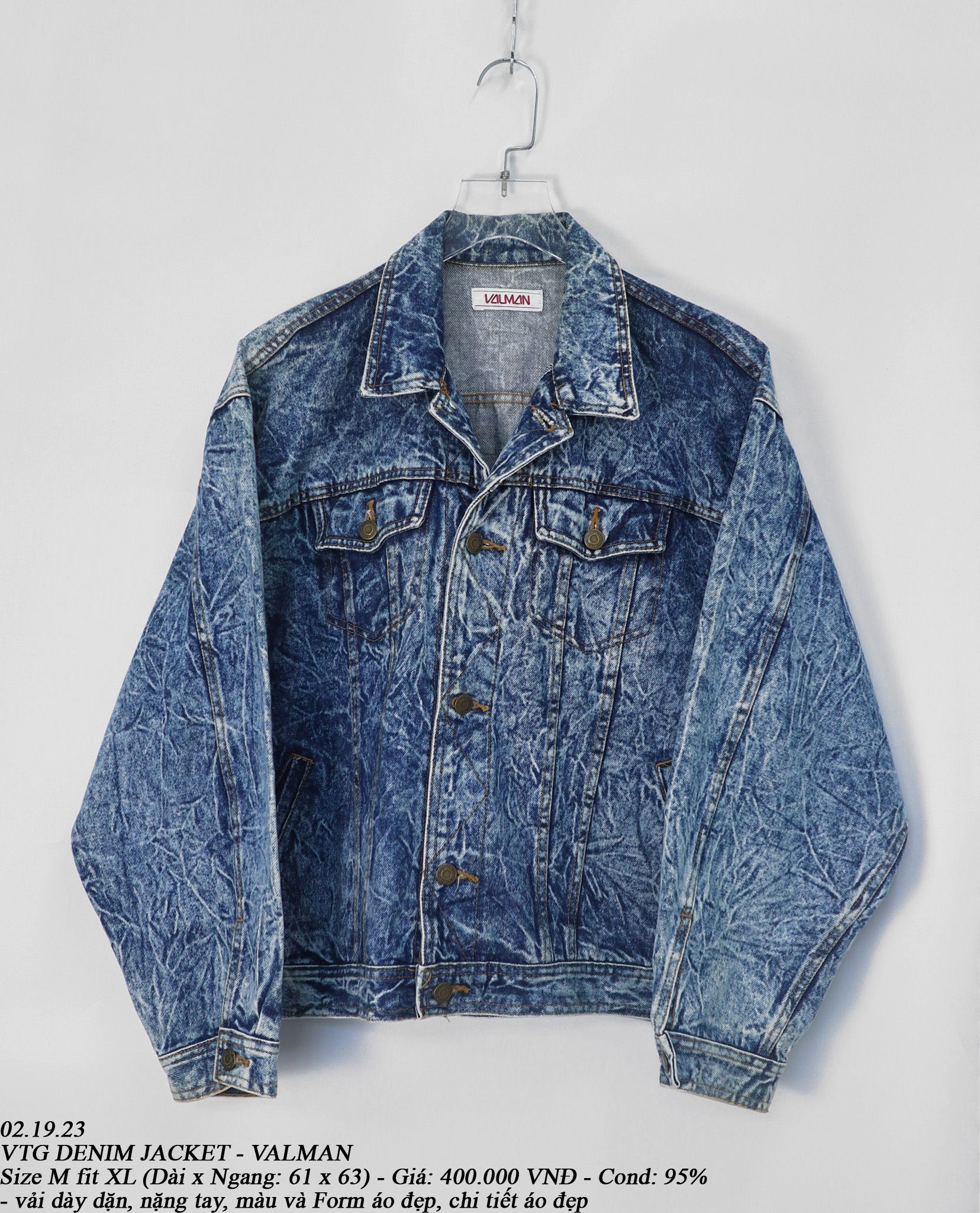 02.19.23 - VTG DENIM JACKET - VALMAN