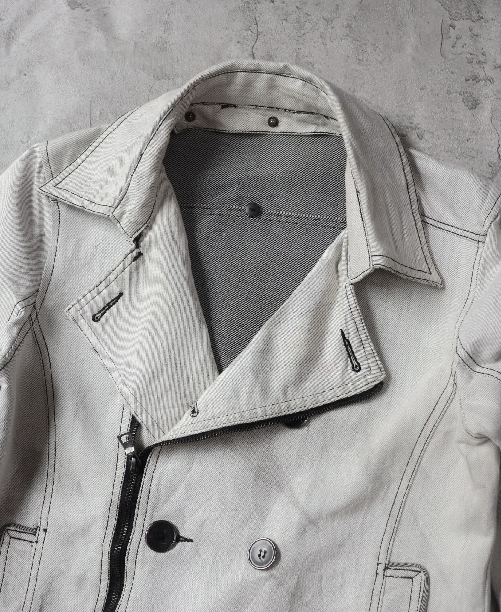 10.25.23 - VTG DENIM BIKER JACKET - JAZZ HOUSE