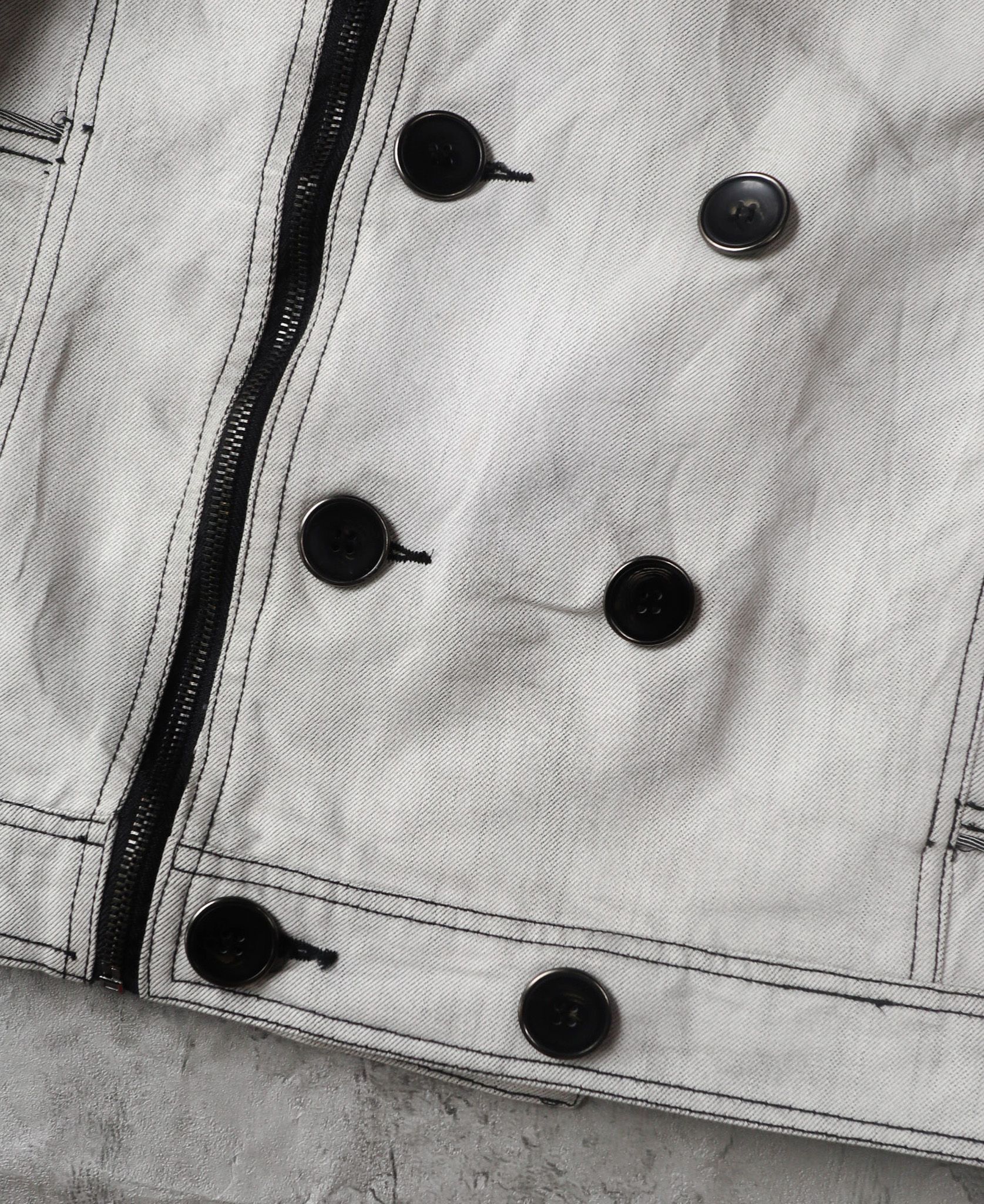 10.25.23 - VTG DENIM BIKER JACKET - JAZZ HOUSE