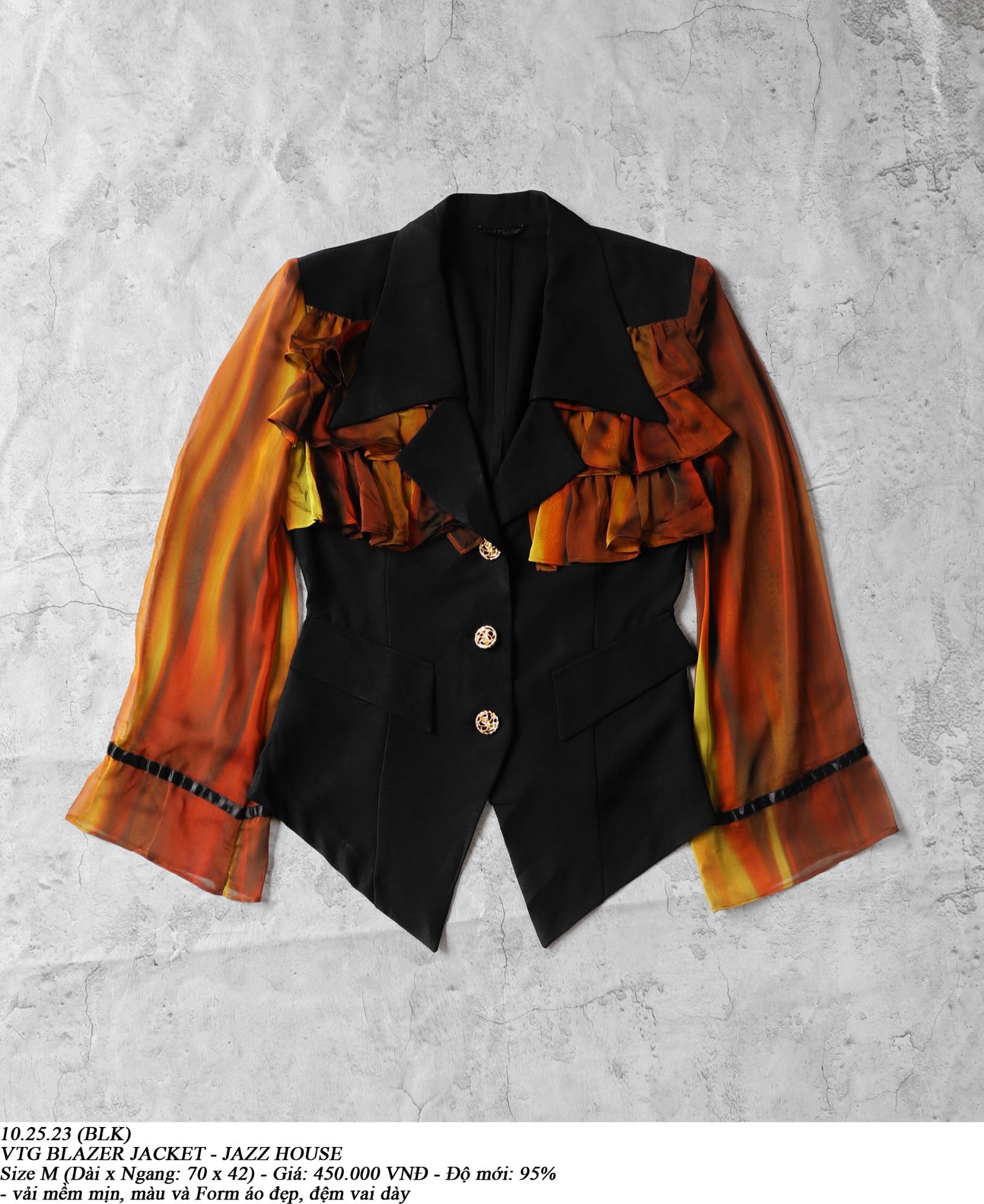 10.25.23 - VTG BLAZER JACKET - JAZZ HOUSE