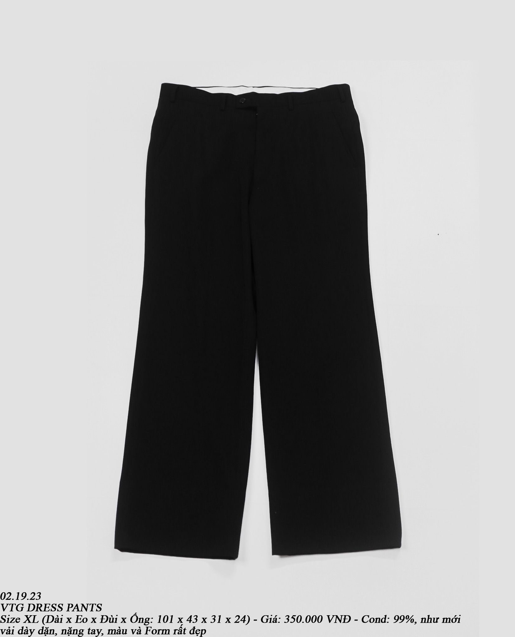02.19.23 - VTG DRESS PANTS