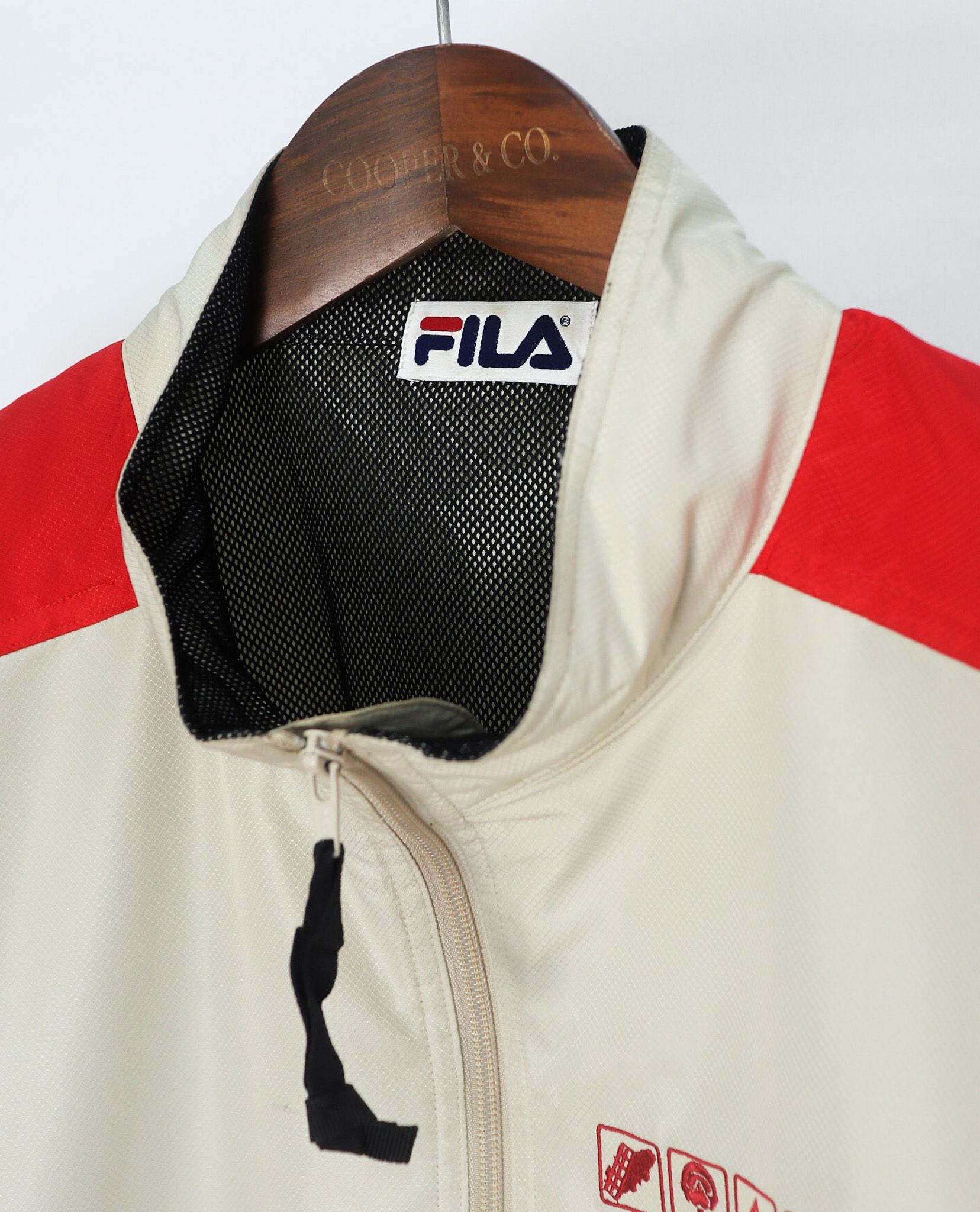 07.02.23 - VTG QUARTER ZIP WINDBREAKER JACKET - FILA