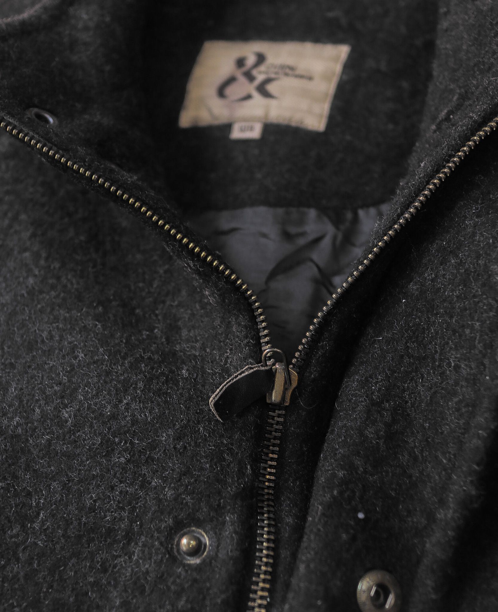 05.12.24 - VTG HEAVY WOOL COAT JACKET - O & N