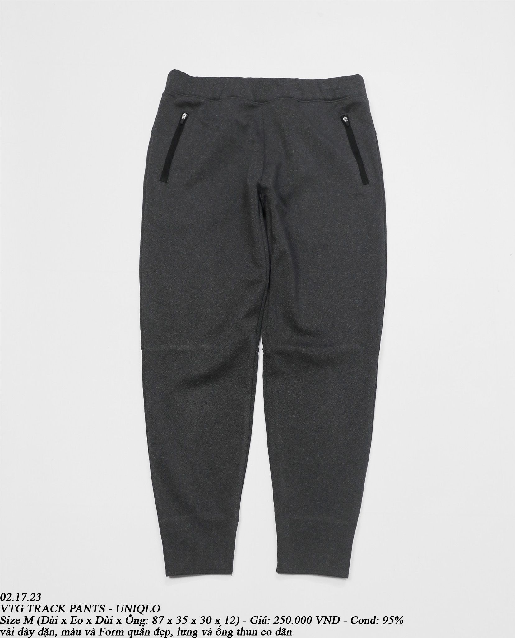 02.17.23 - VTG TRACK PANTS - UNIQLO