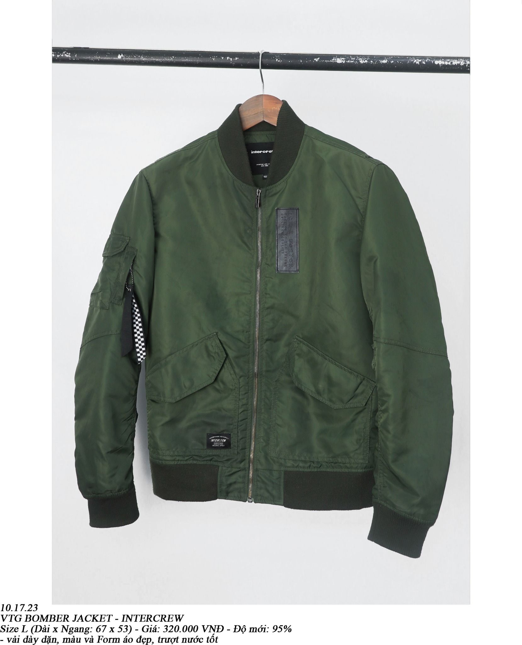 10.17.23 - VTG BOMBER JACKET - INTERCREW