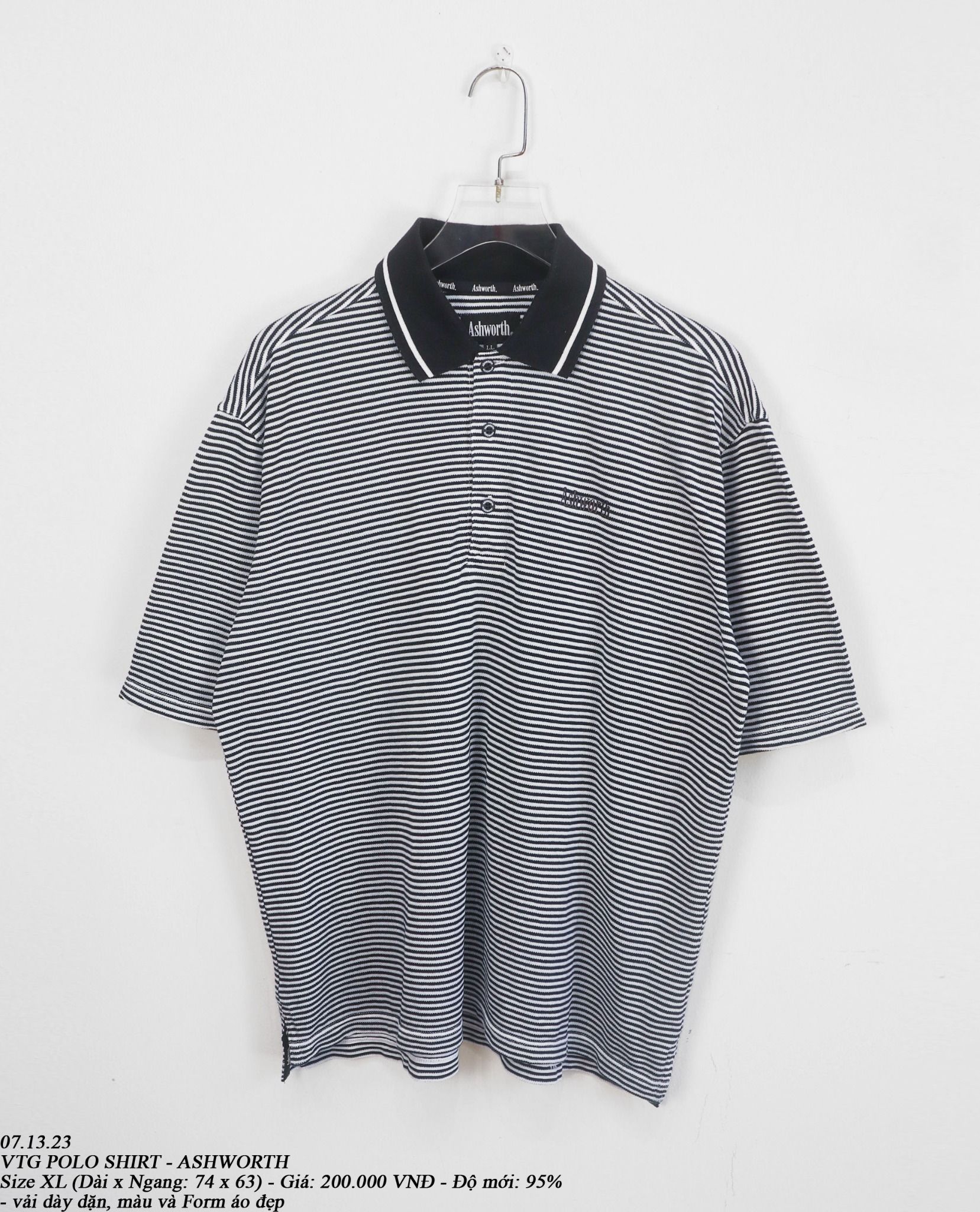 07.13.23 - VTG POLO SHIRT - ASHWORTH