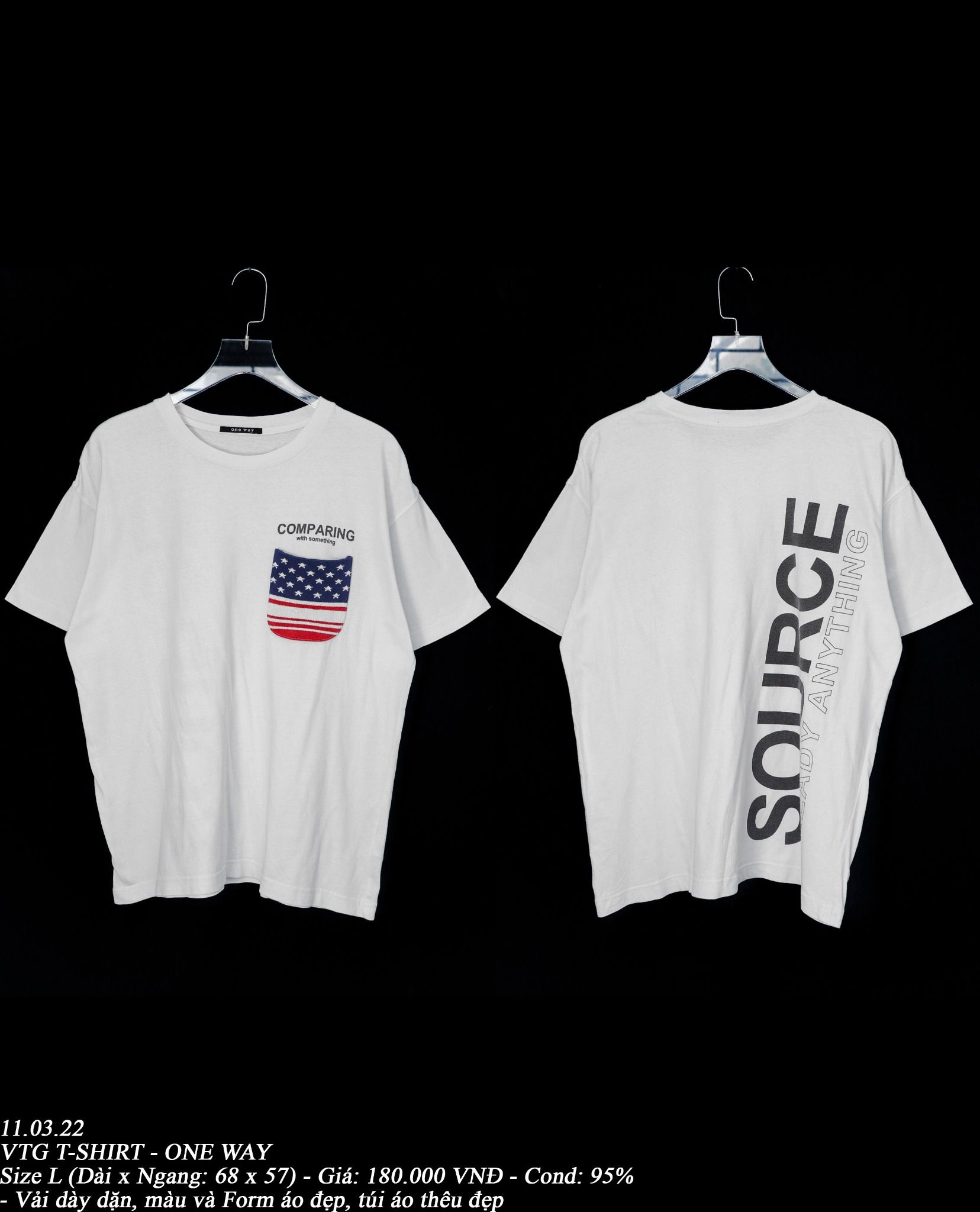 11.03.22 - VTG T-SHIRT - ONE WAY