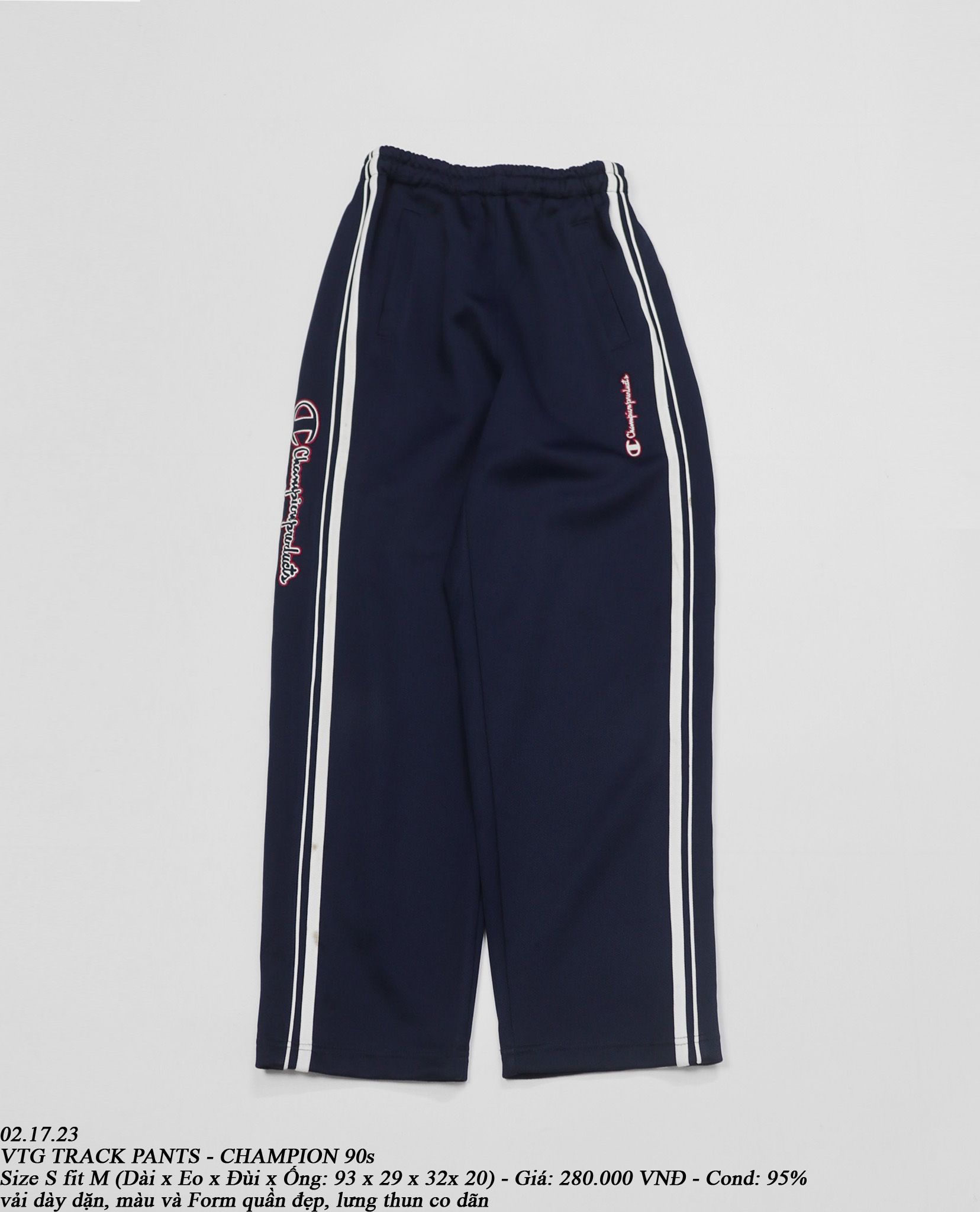 02.17.23 - VTG TRACK PANTS - CHAMPION 90s