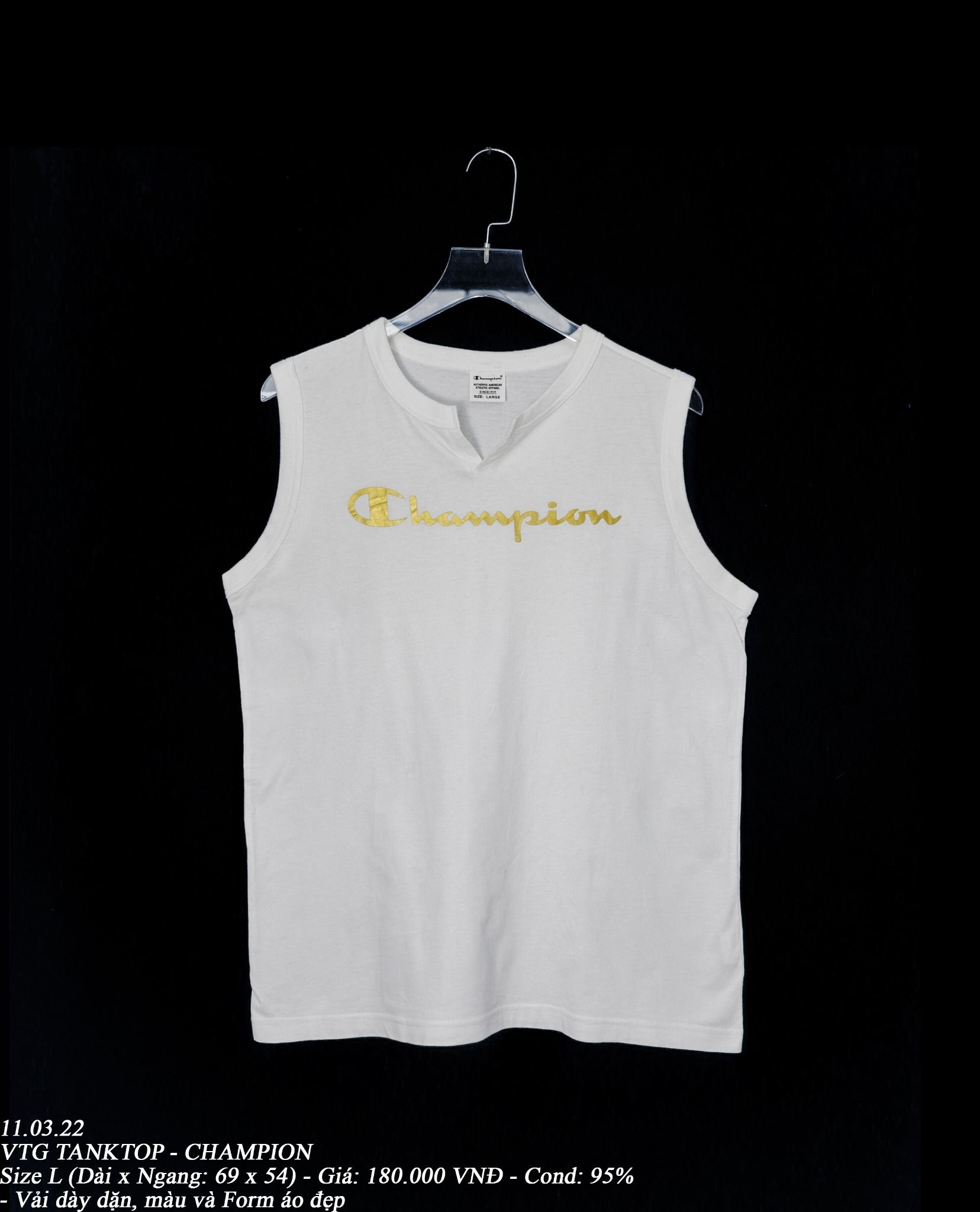 11.03.22 - VTG TANKTOP - CHAMPION