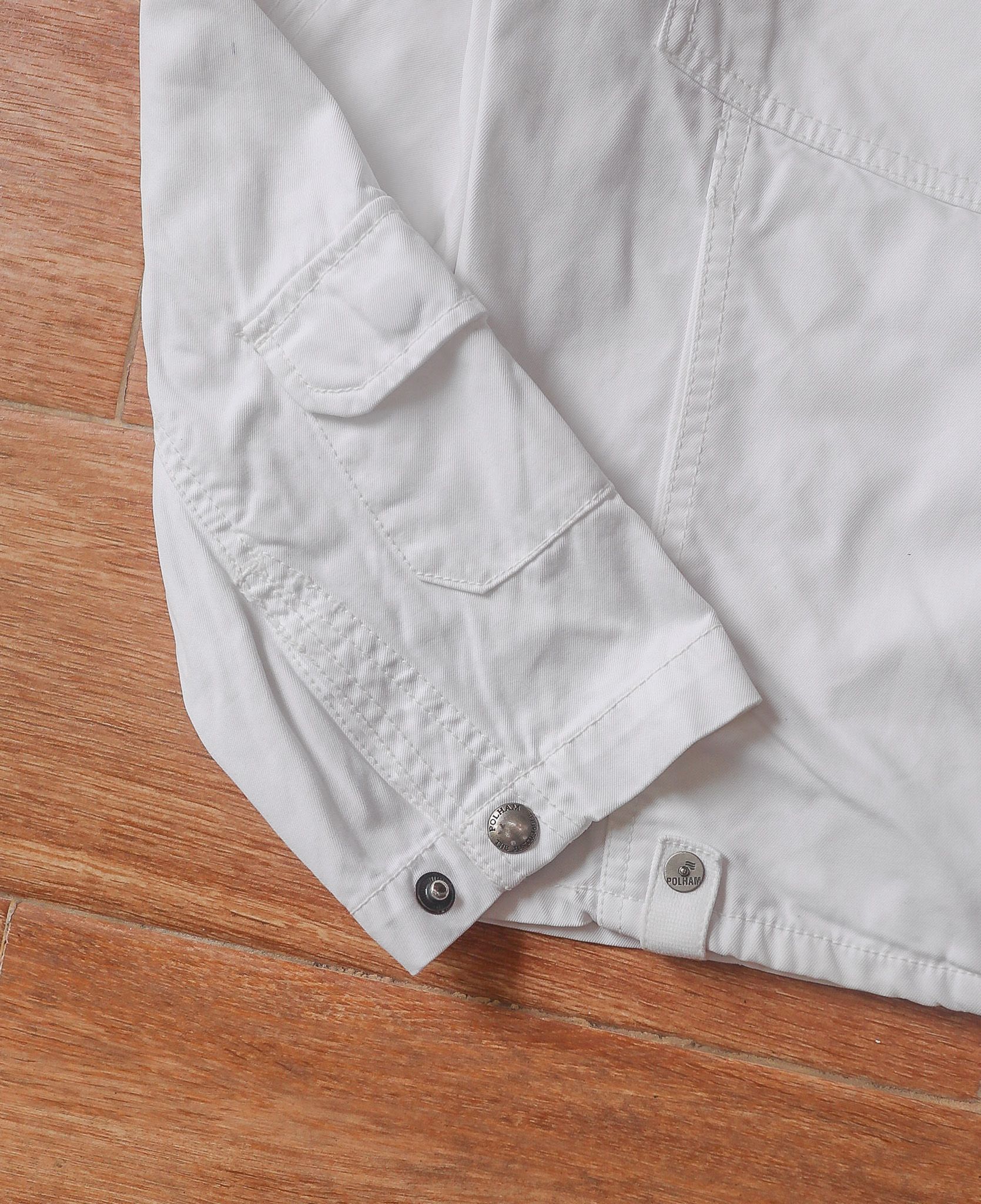 05.12.24 - VTG HOODED MULTI POCKET DENIM JACKET - POLHAM