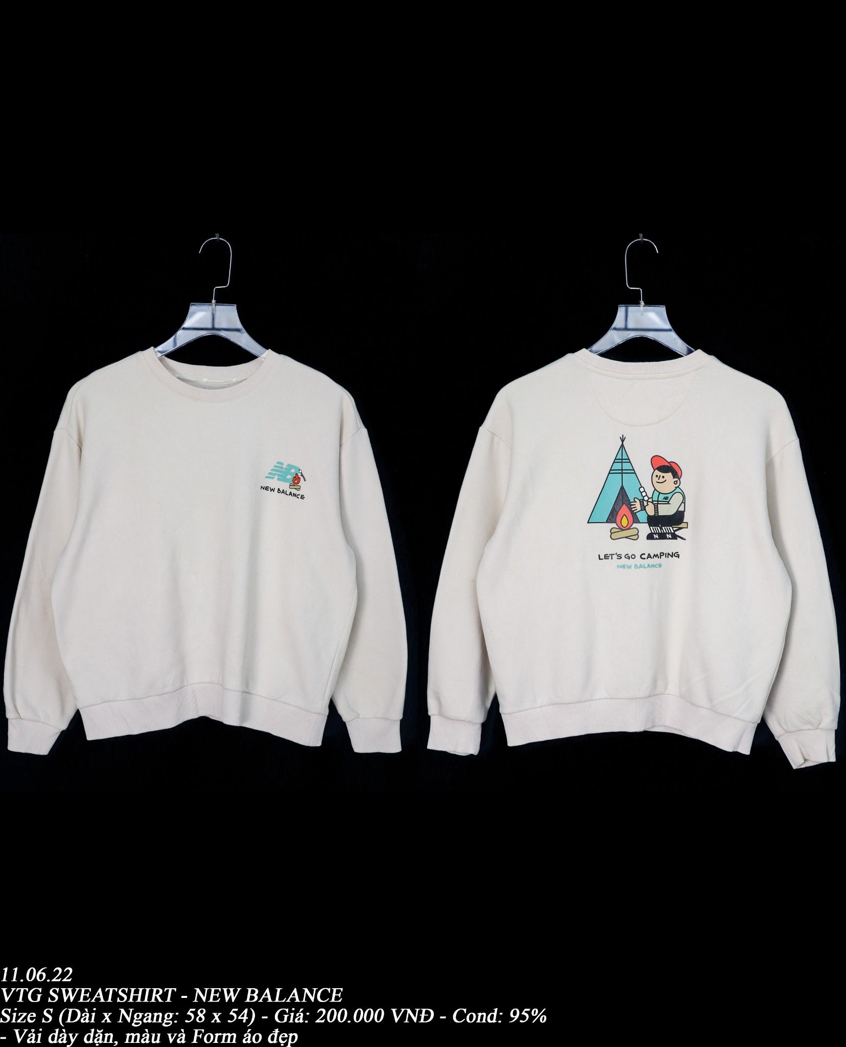 11.06.22 - VTG SWEATSHIRT - NEW BALANCE