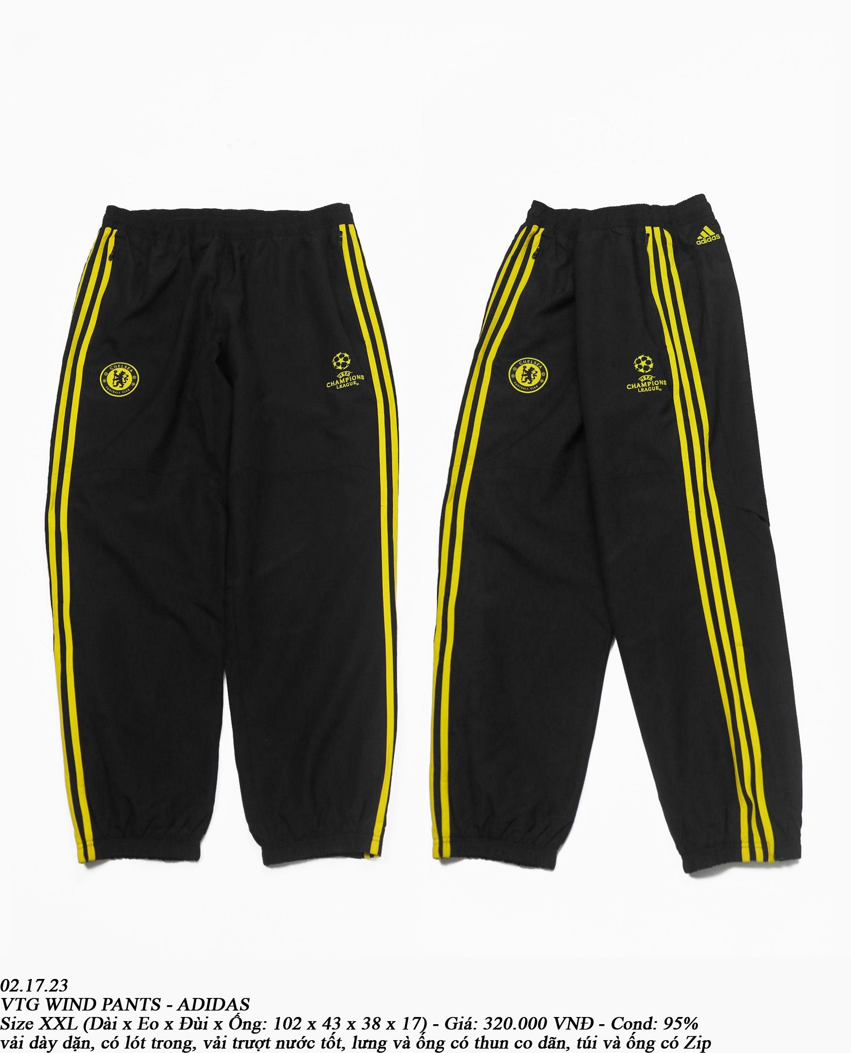 02.17.23 - VTG WIND PANTS - ADIDAS