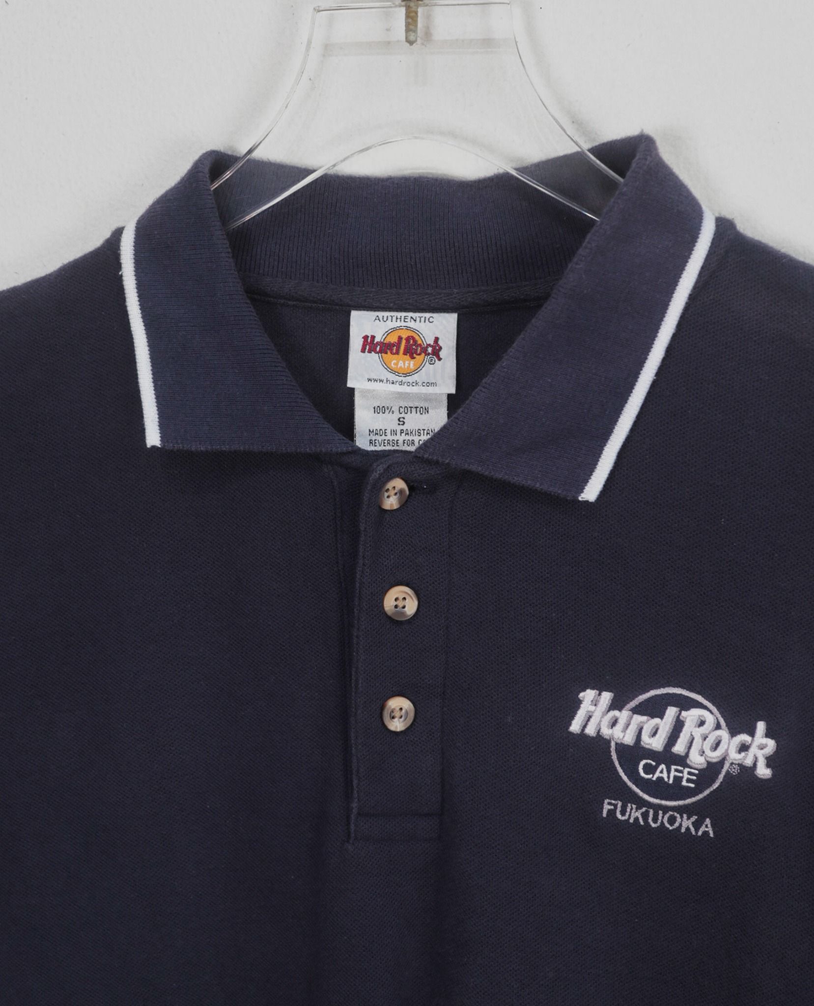 07.13.23 - VTG POLO SHIRT - HARDROCK CAFE