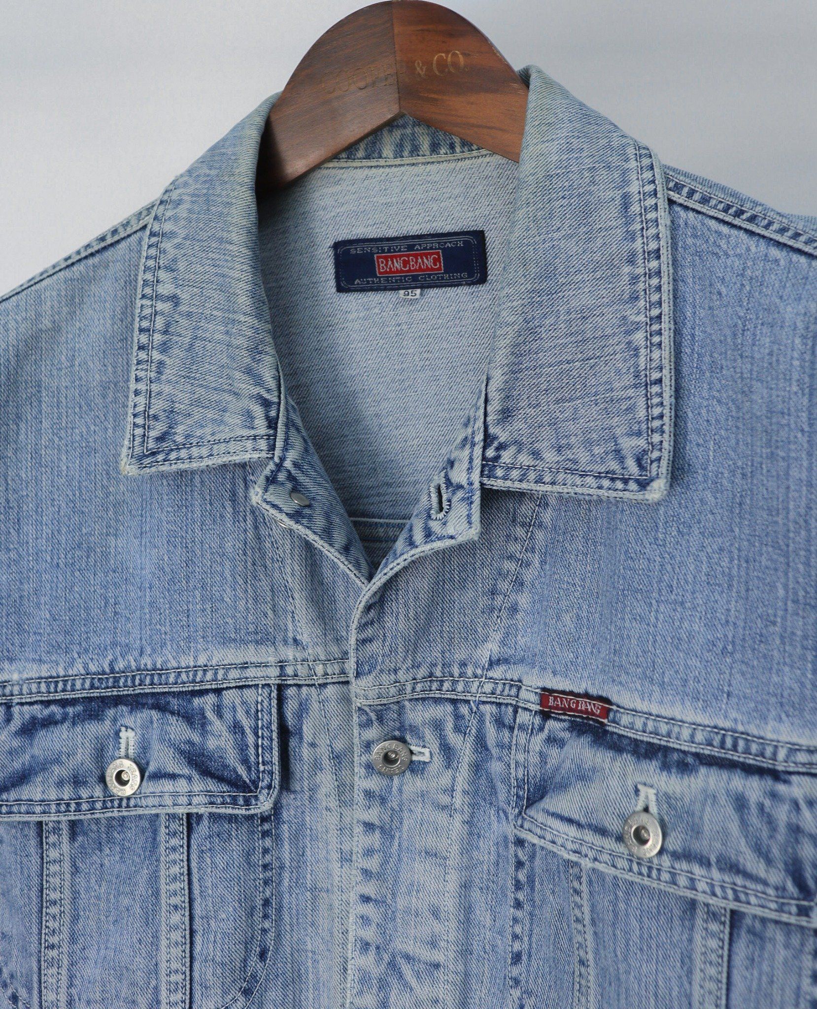 10.17.23 - VTG BOXY DENIM JACKET - BANG BANG