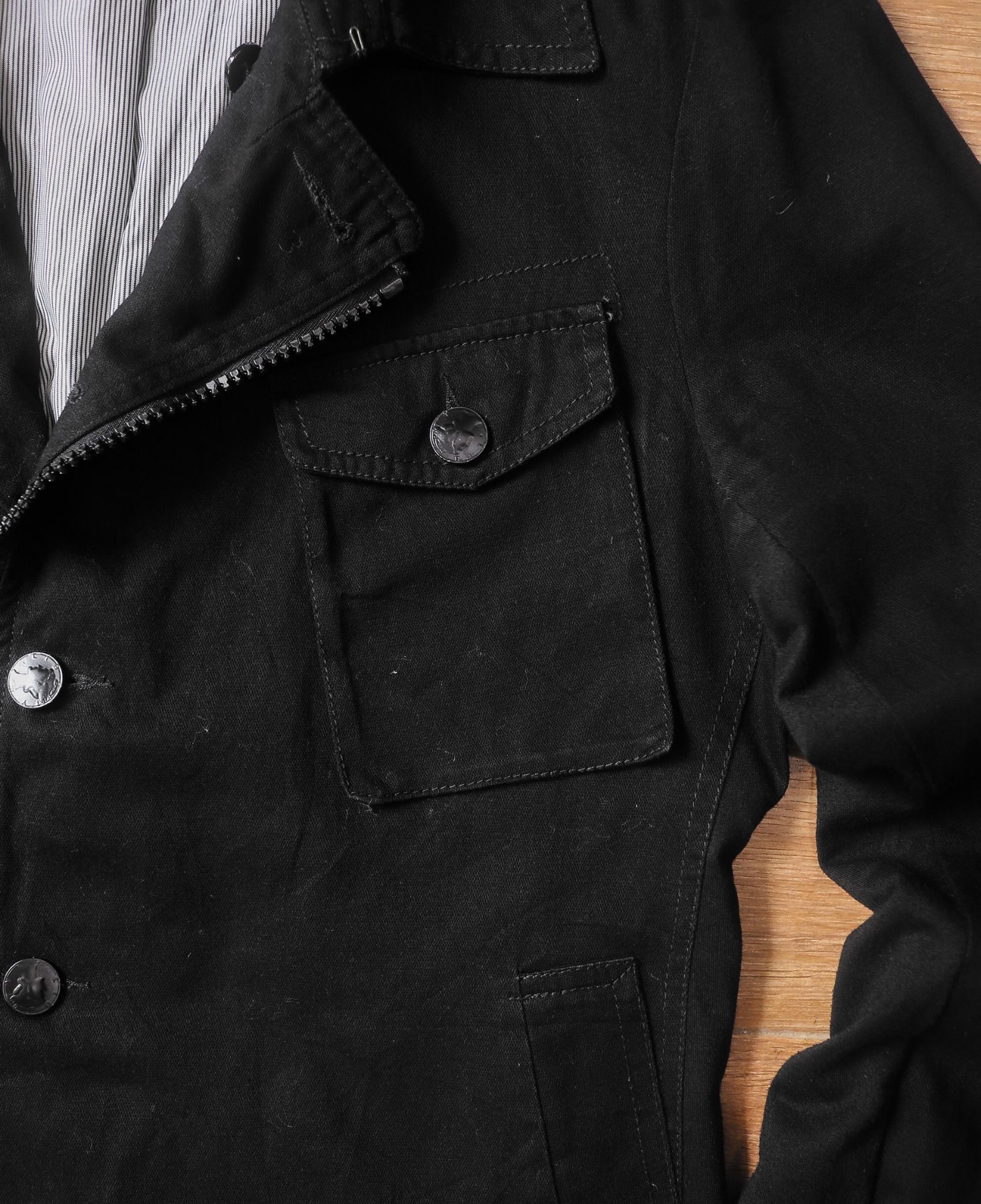 05.12.24 - VTG ASYMMETRICAL COAT JACKET - BRTHBREATH