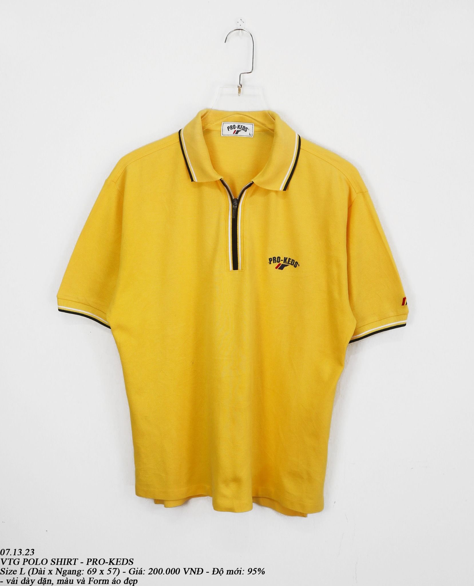 07.13.23 - VTG POLO SHIRT - PRO-KEDS