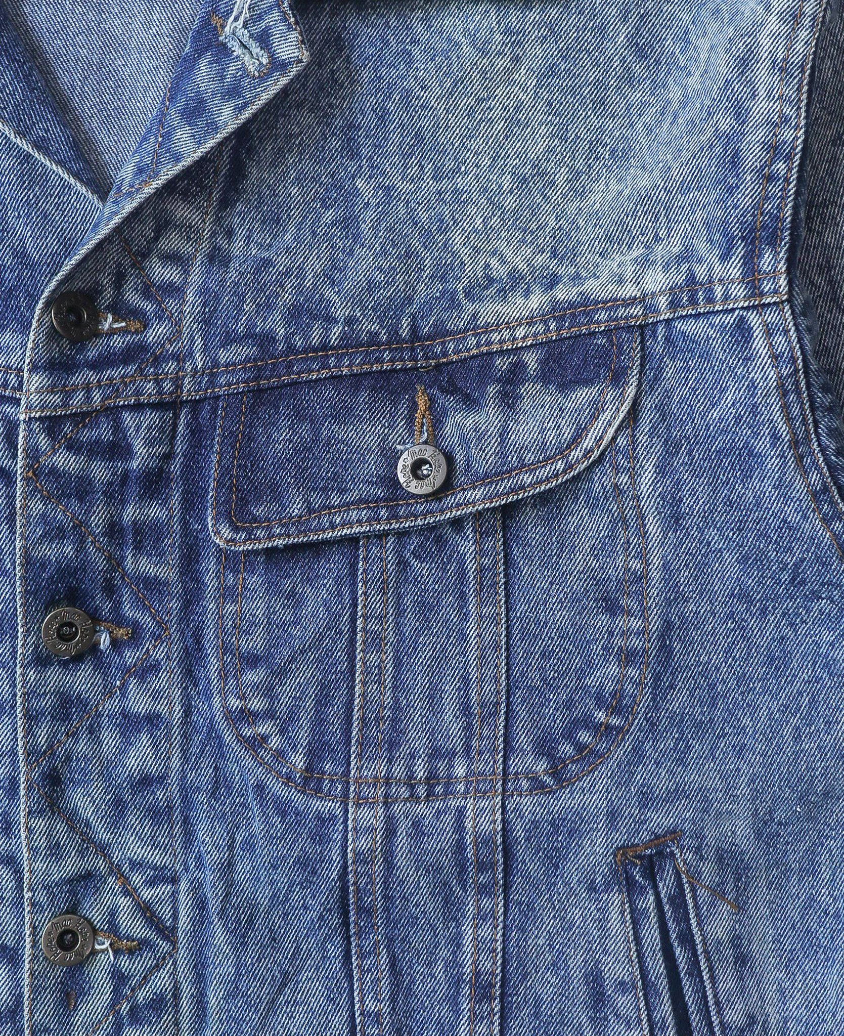 05.13.24 - VTG BOXY CROPPED DENIM JACKET - MAC HOPE 90s