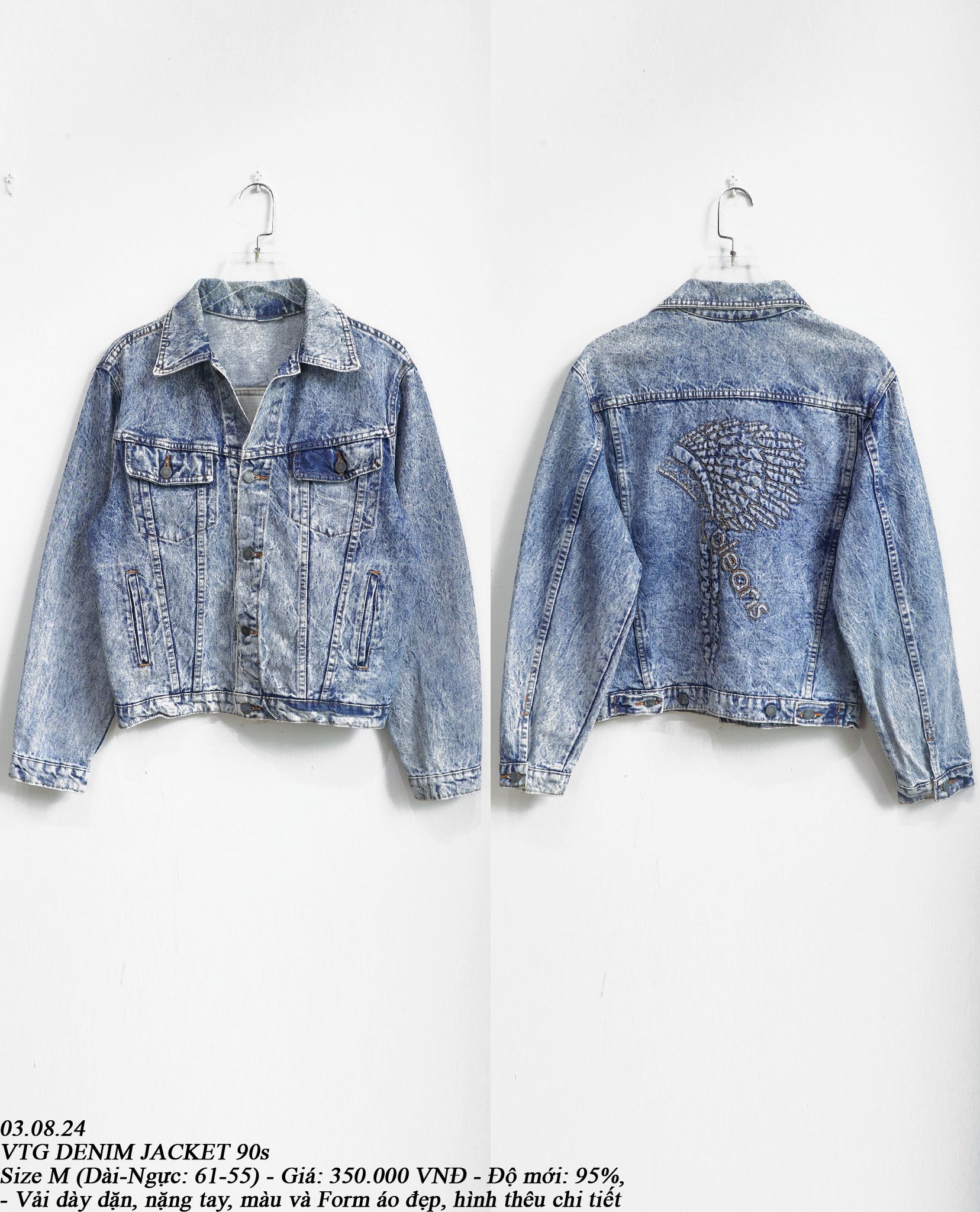 03.08.24 - VTG DENIM JACKET 90s