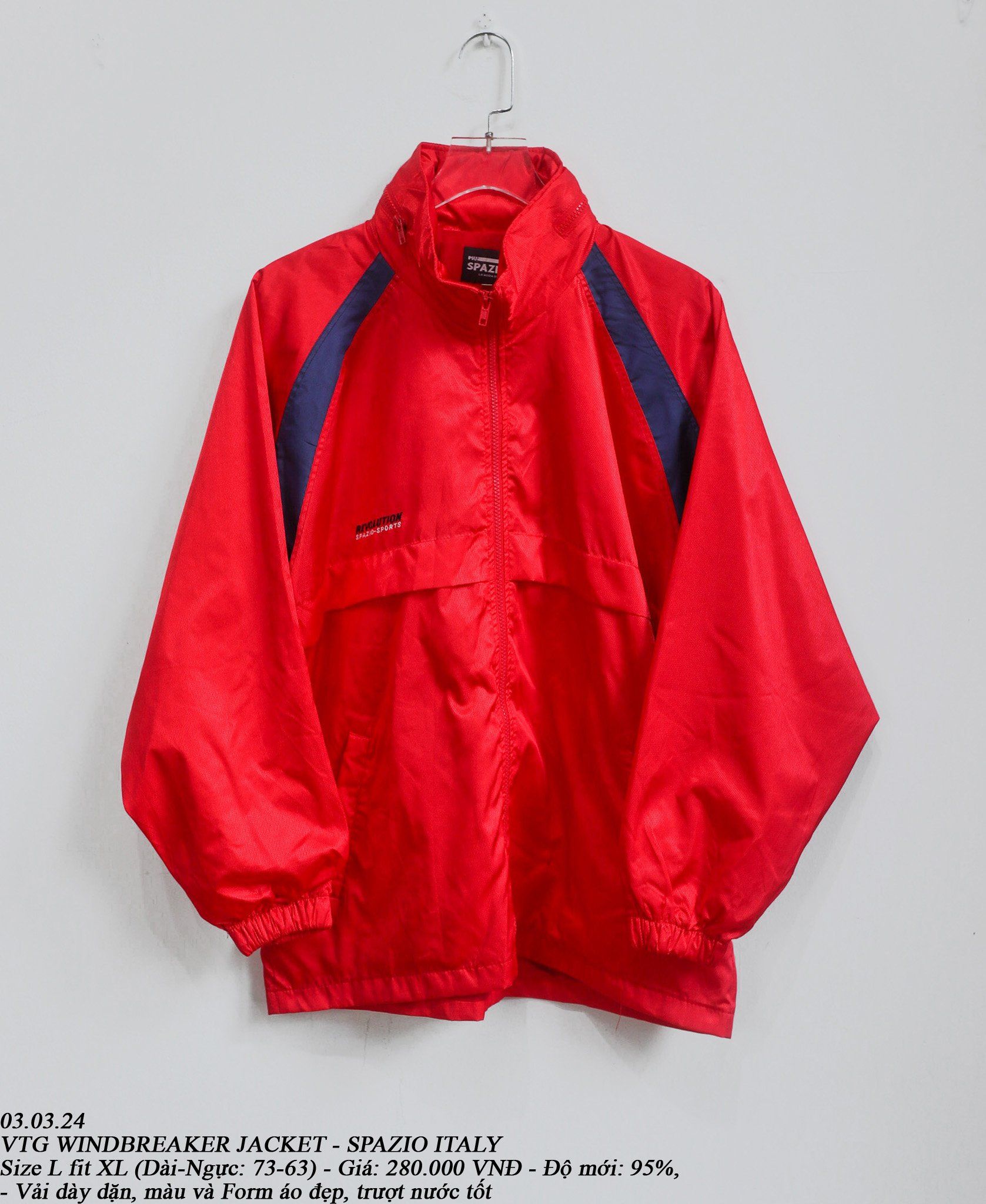 03.03.24 - VTG WINDBREAKER JACKET - SPAZIO ITALY