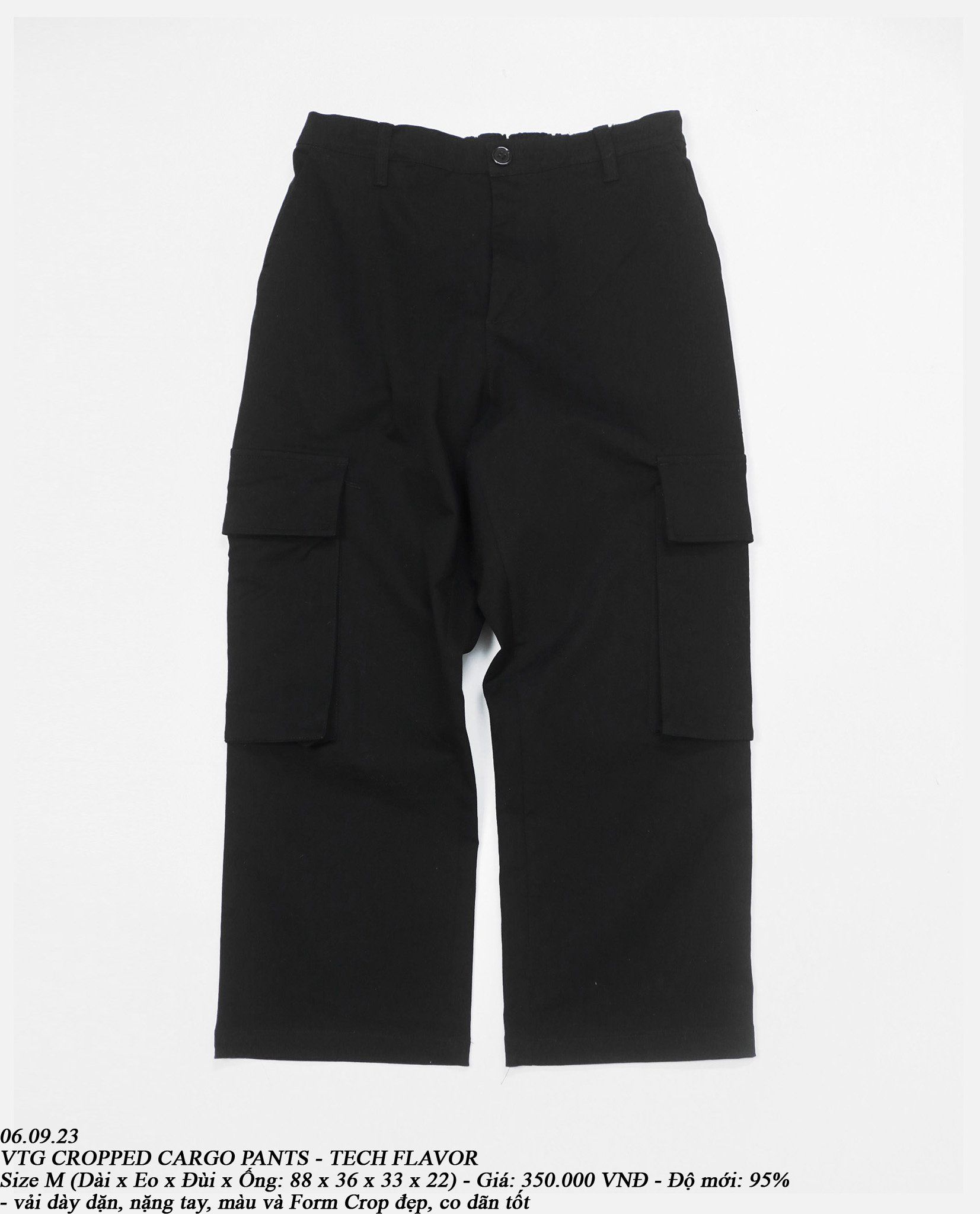 06.09.23 - VTG CROPPED CARGO PANTS - TECH FLAVOR