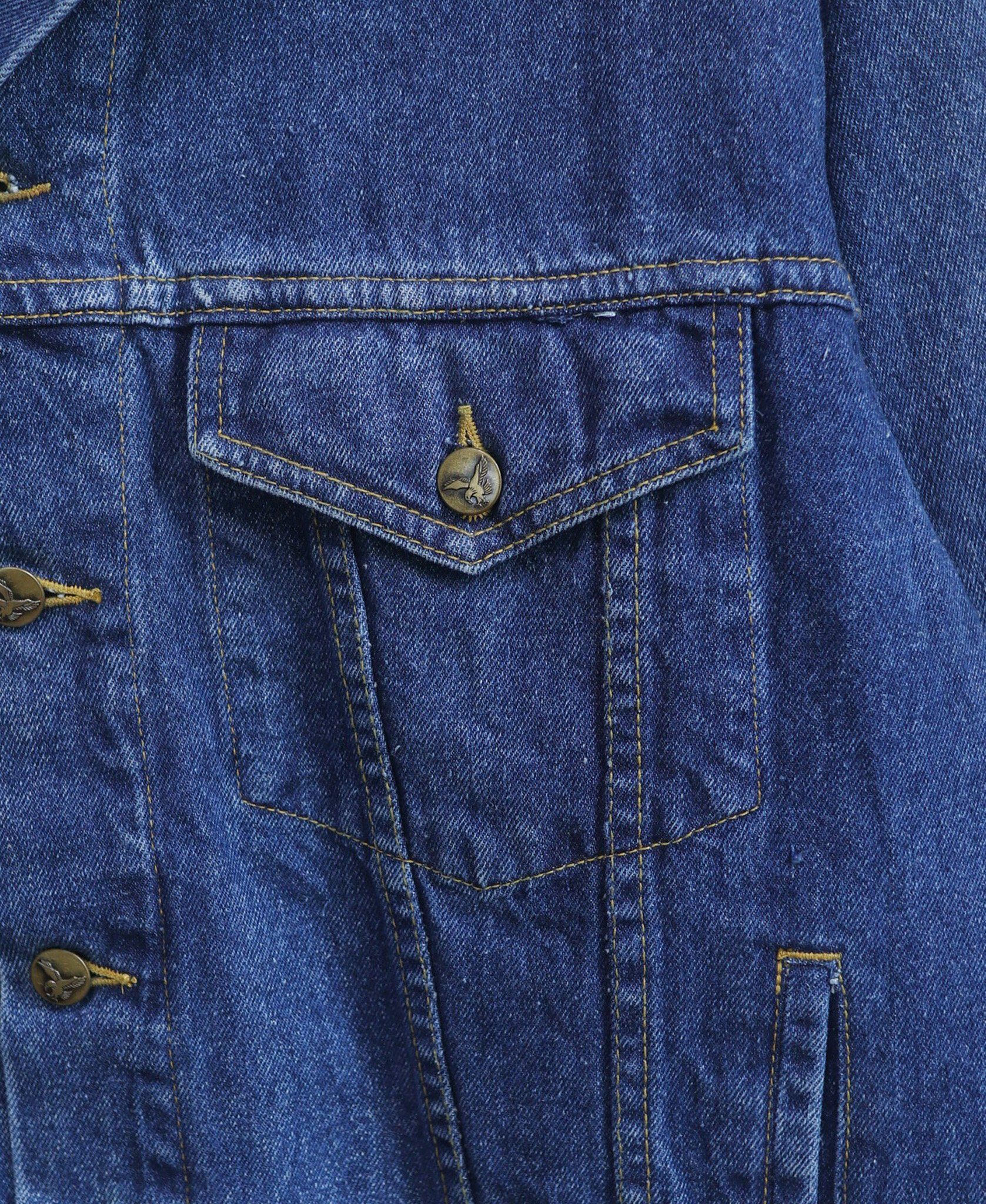 03.03.24 - VTG BOXY TRUCKER DENIM JACKET - JIM BEAM