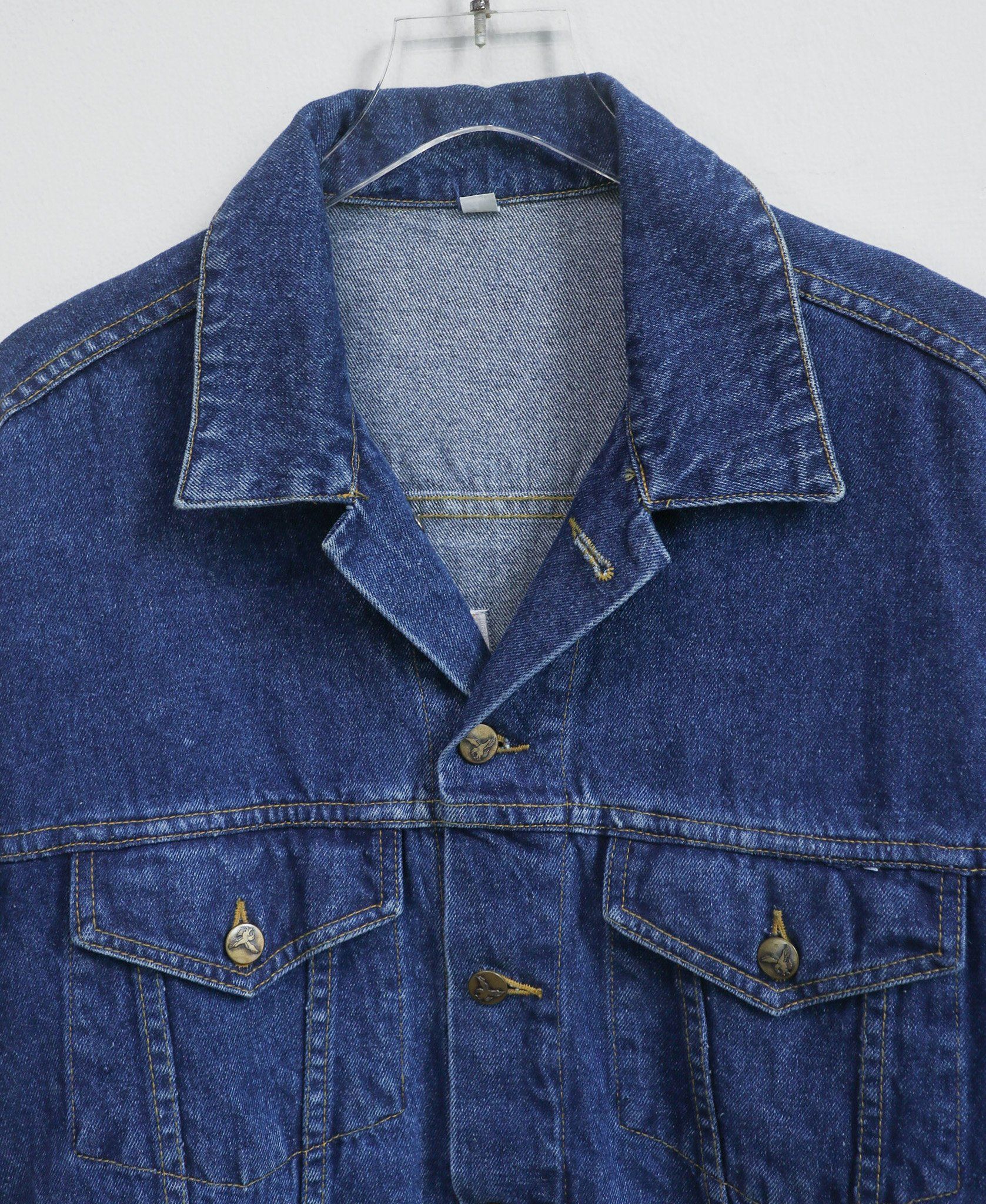 03.03.24 - VTG BOXY TRUCKER DENIM JACKET - JIM BEAM