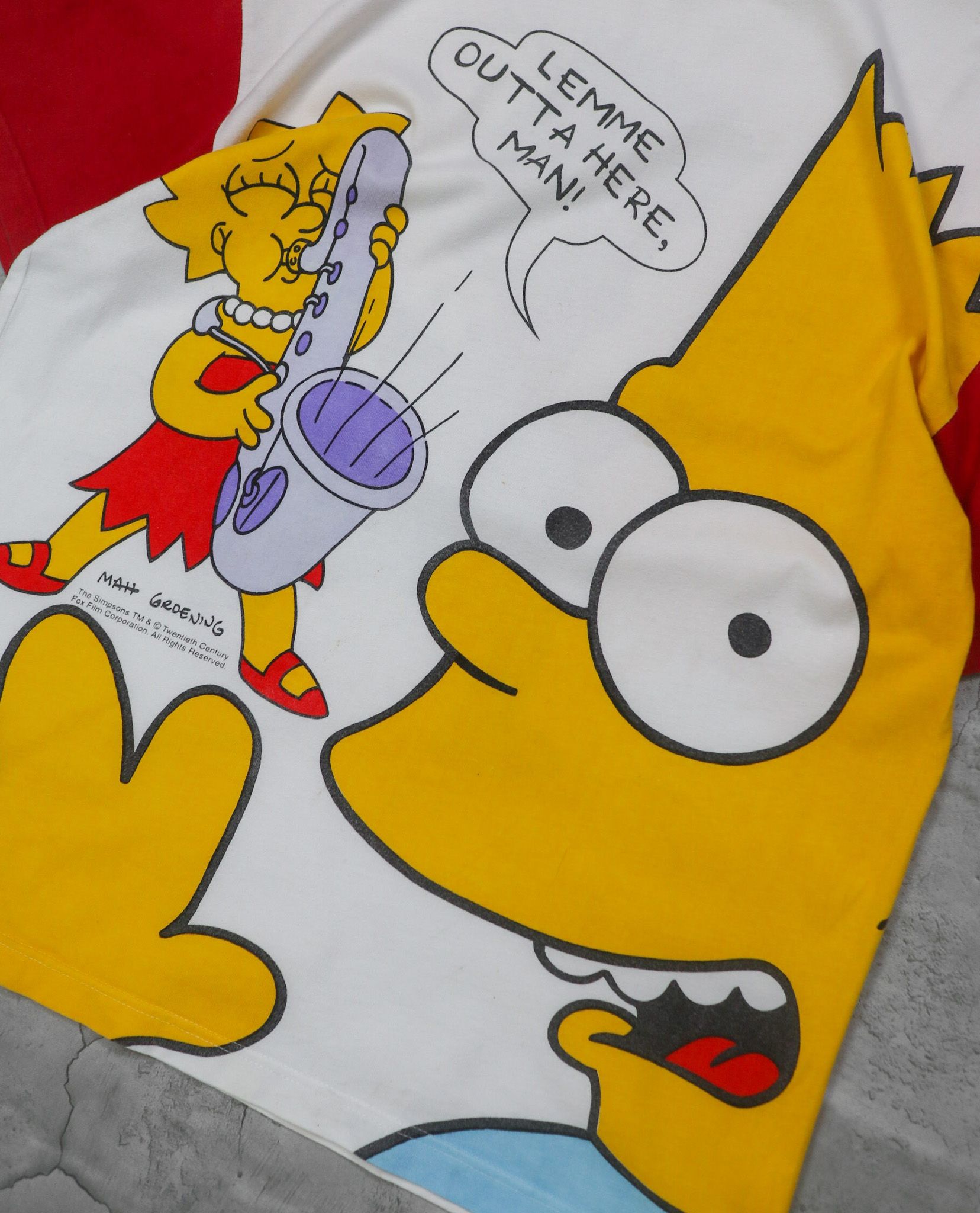 02.17.23 - VTG T-SHIRT - THE SIMPSONS 90s