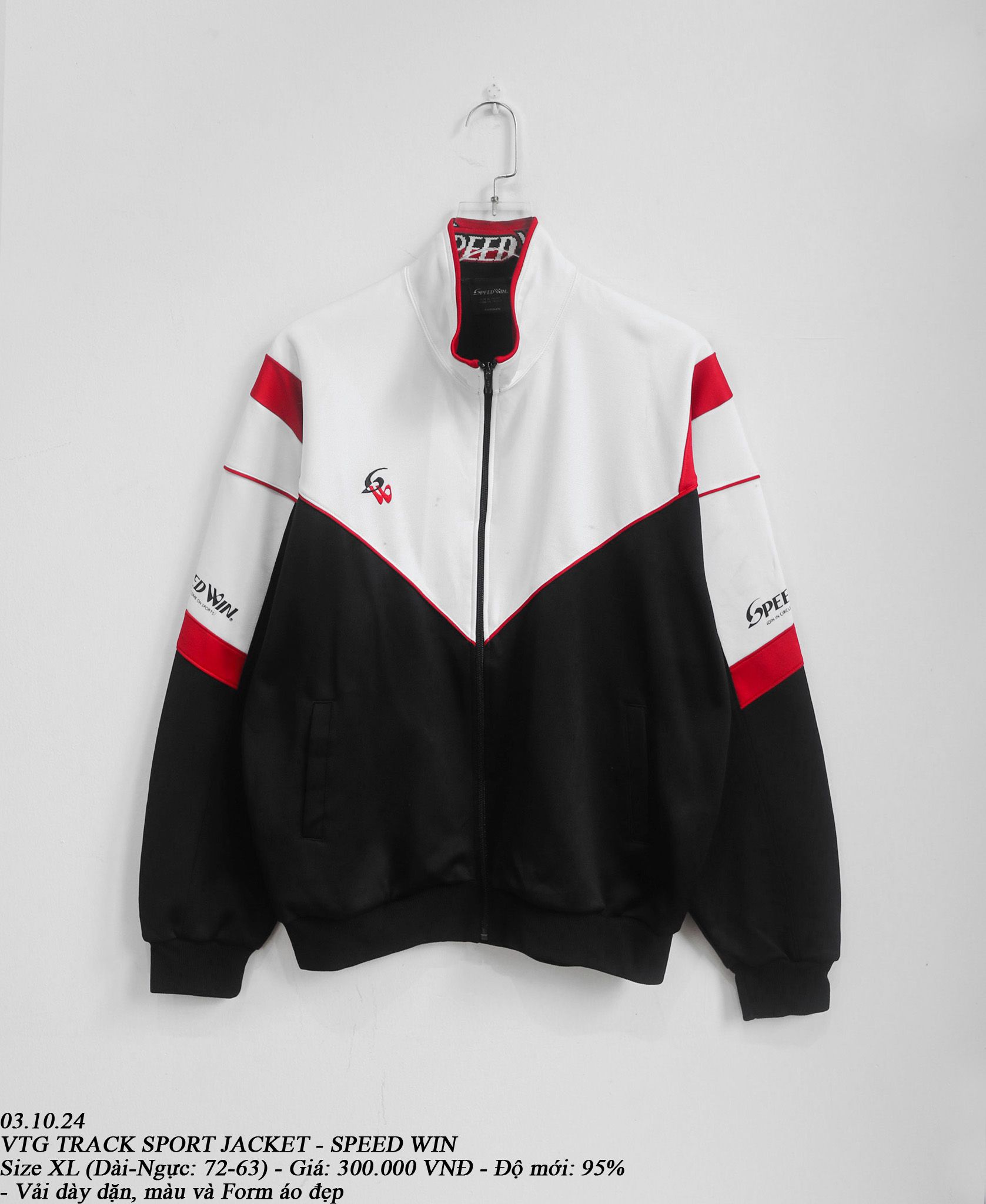 03.10.24 - VTG TRACK SPORT JACKET - SPEED WIN