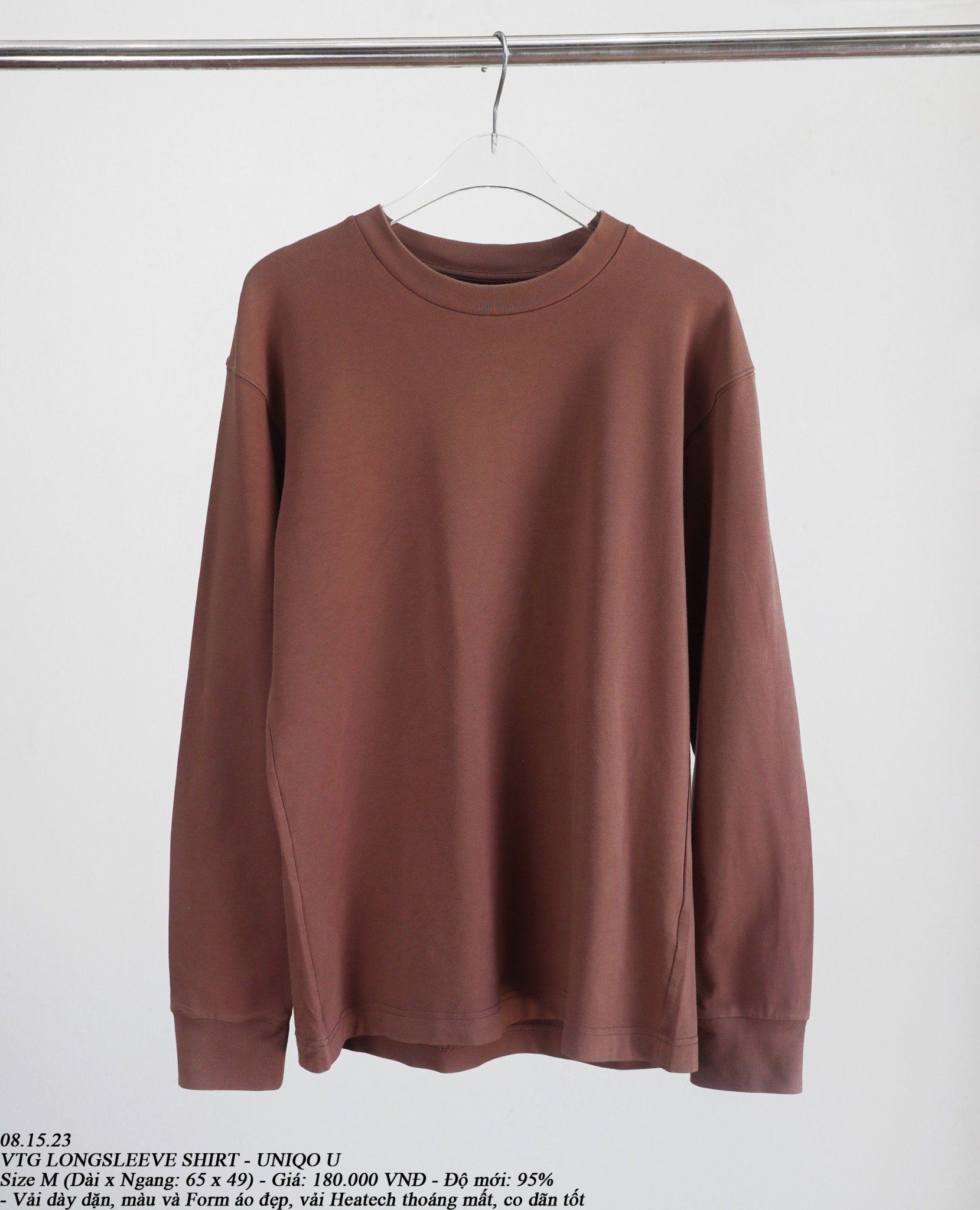 08.15.23 - VTG LONGSLEEVE SHIRT - UNIQLO U