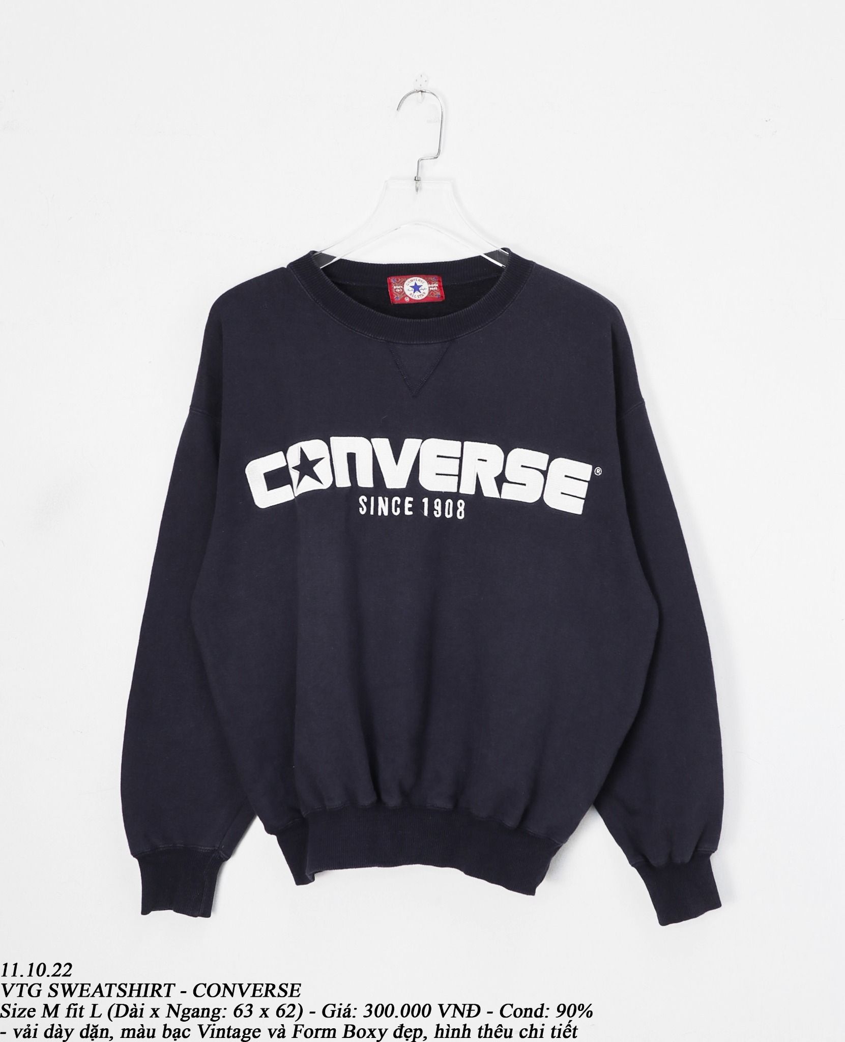 11.10.22 - VTG SWEATSHIRT - CONVERSE