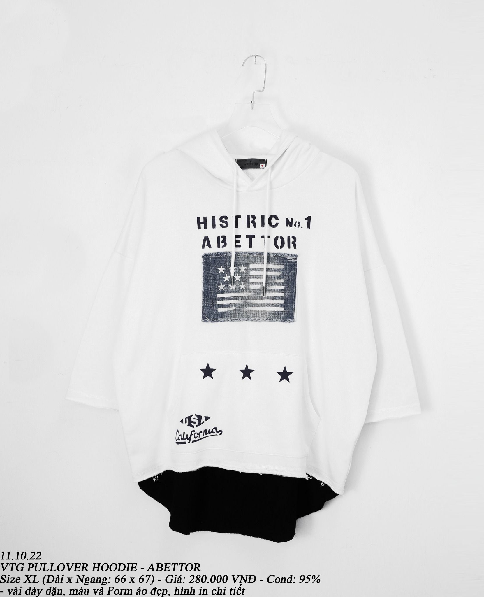 11.10.22 - VTG PULLOVER HOODIE - ABETTOR