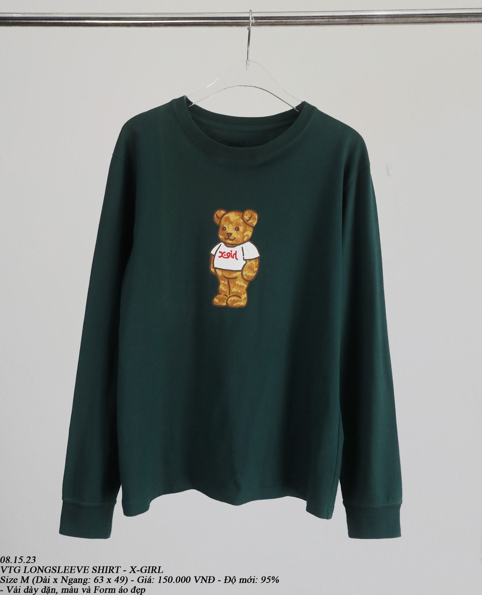 08.15.23 - VTG LONGSLEEVE SHIRT - X-GIRL