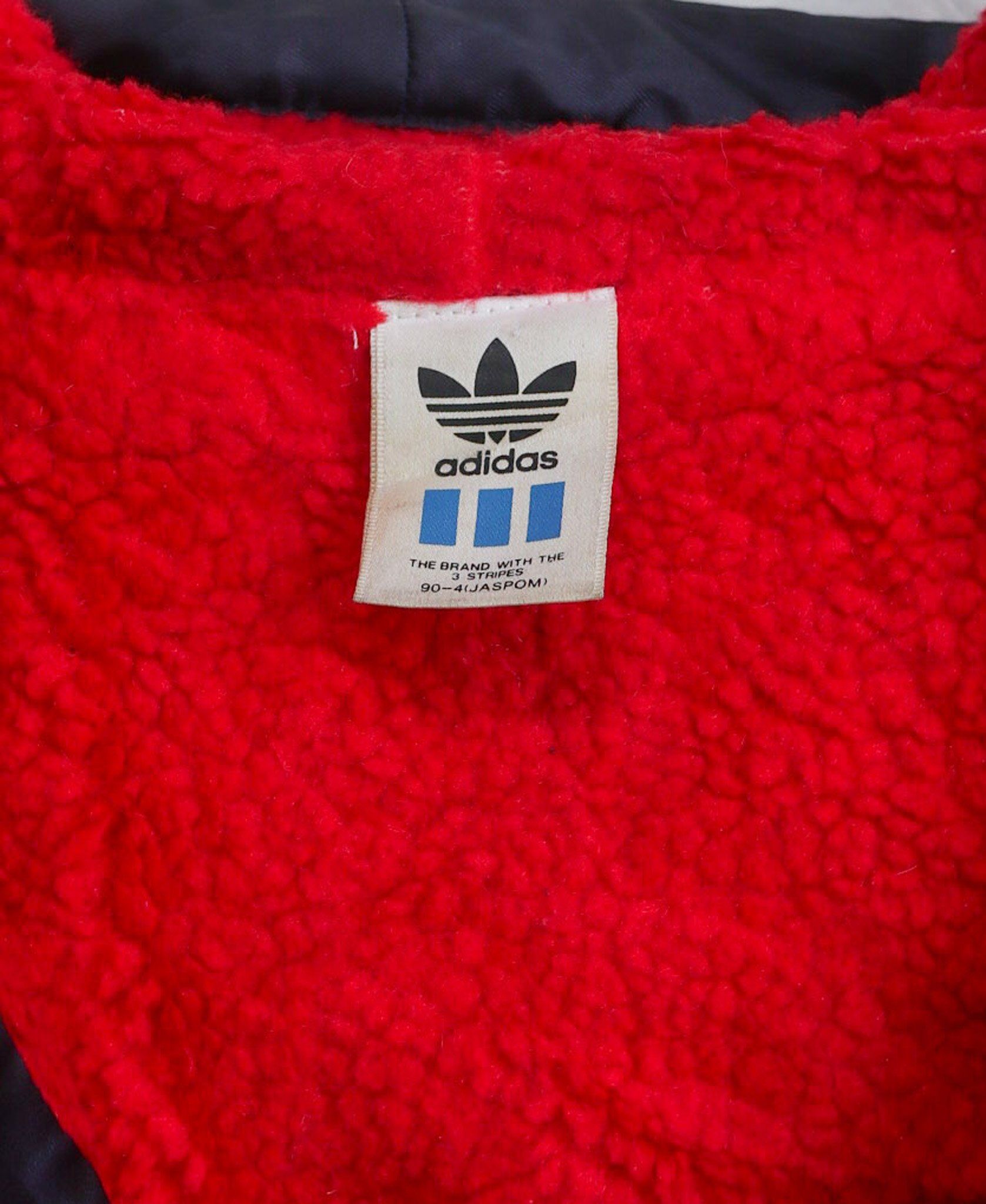 03.10.24 - VTG WINDBREAKER SHERPA LINED COAT JACKET - ADIDAS 90s by DESCENTE
