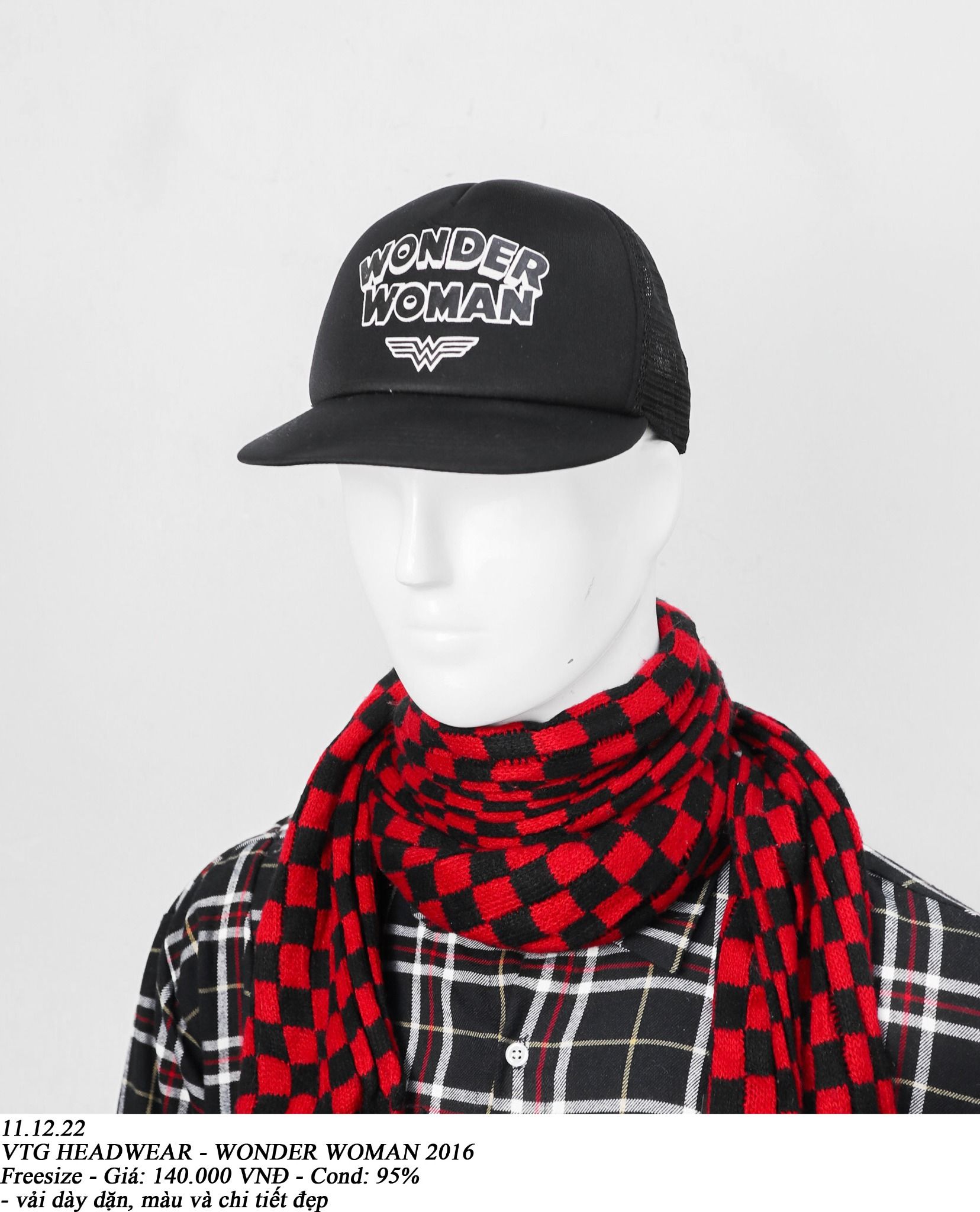 11.12.22 - VTG HEADWEAR - WONDER WOMAN 2016