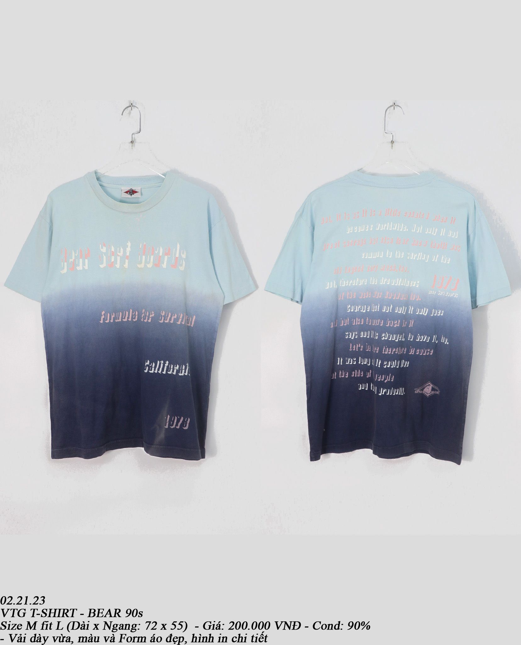 02.21.23 - VTG T-SHIRT - BEAR 90s